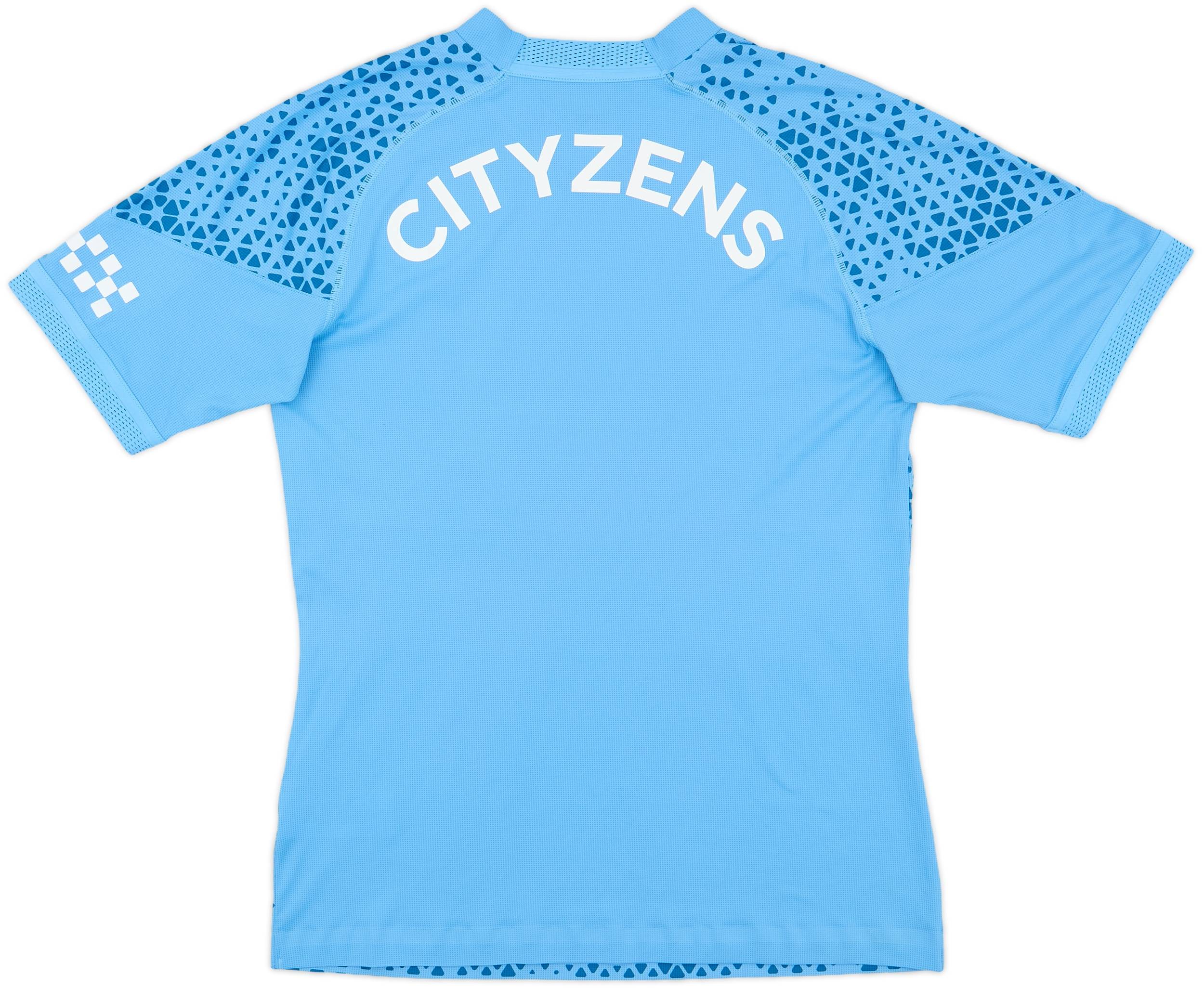 2023-24 Manchester City Puma Player Issue Training Shirt Lewis #82