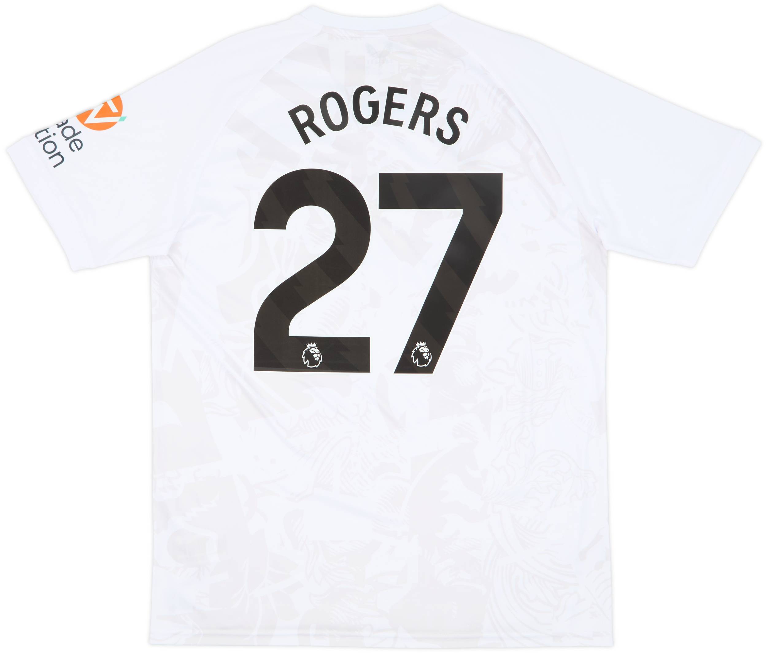 2023-24 Aston Villa Away Shirt Rogers #27 - 8/10 - (L)