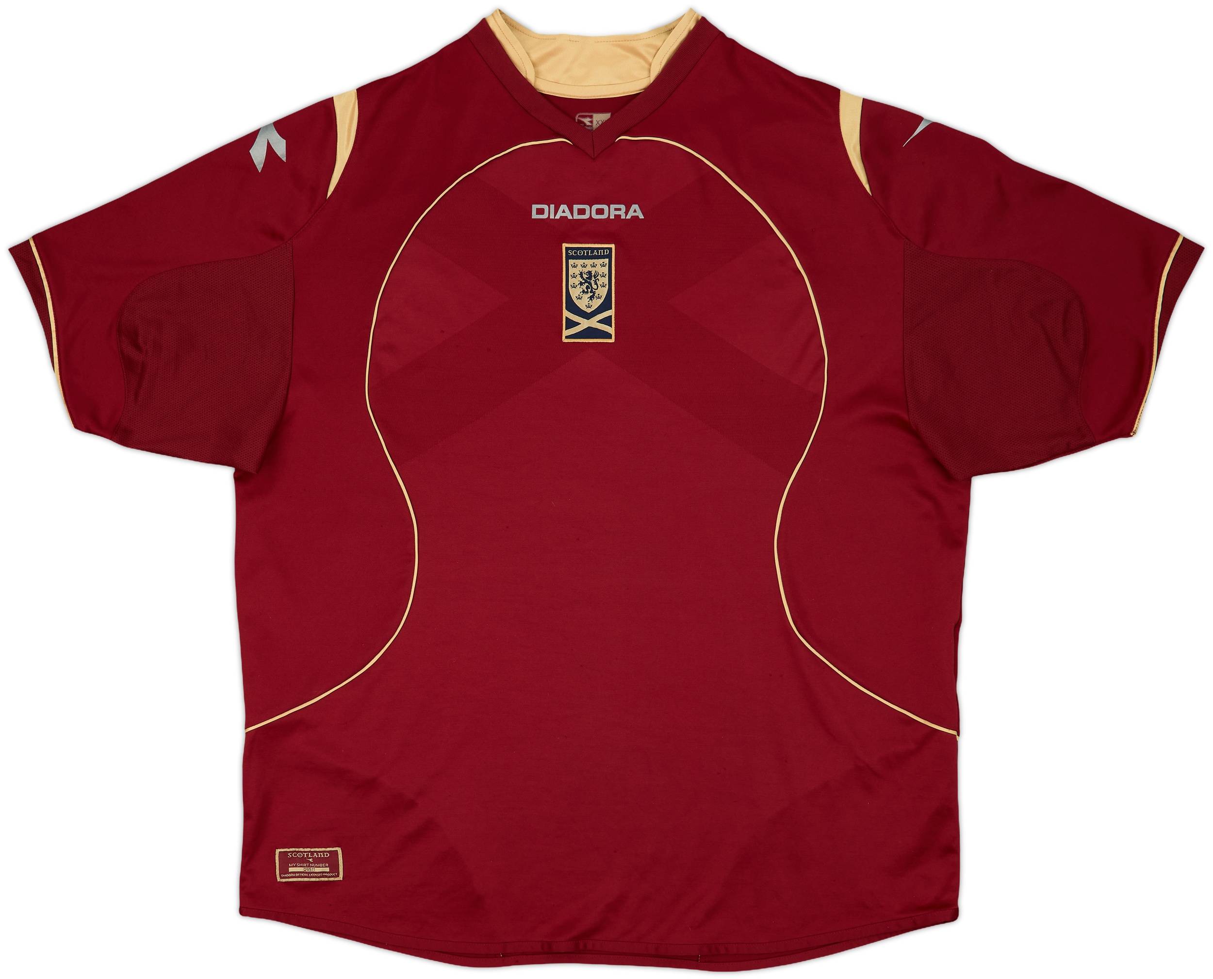 2007-08 Scotland Third Shirt - 7/10 - (XXL)