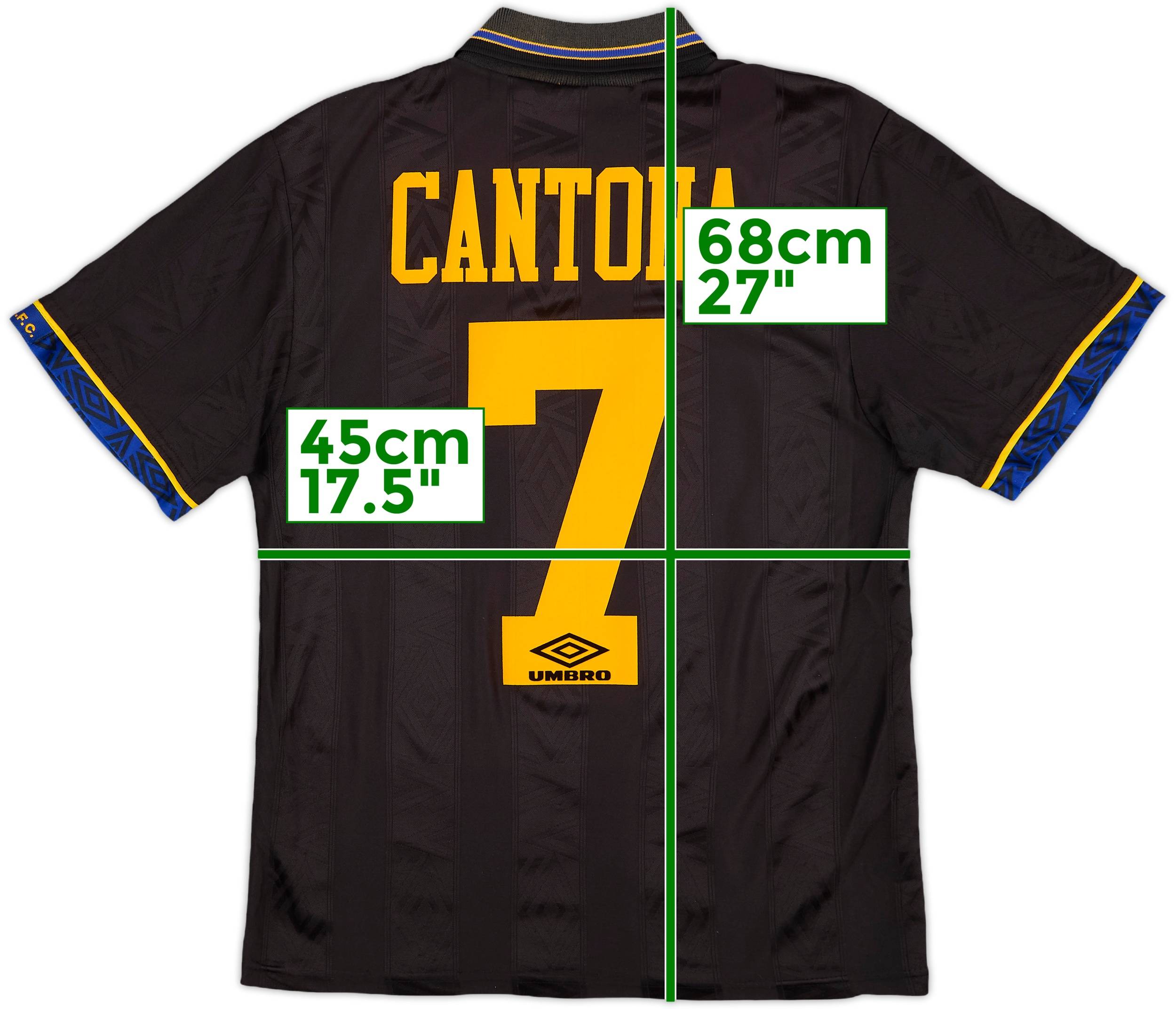 93-94 アウェイ #7 E・カントナ マンチェスター・ユナイテッド 93-94 アウェイ #7 E・カントナ マンチェスター・ユナイテッド 93-94