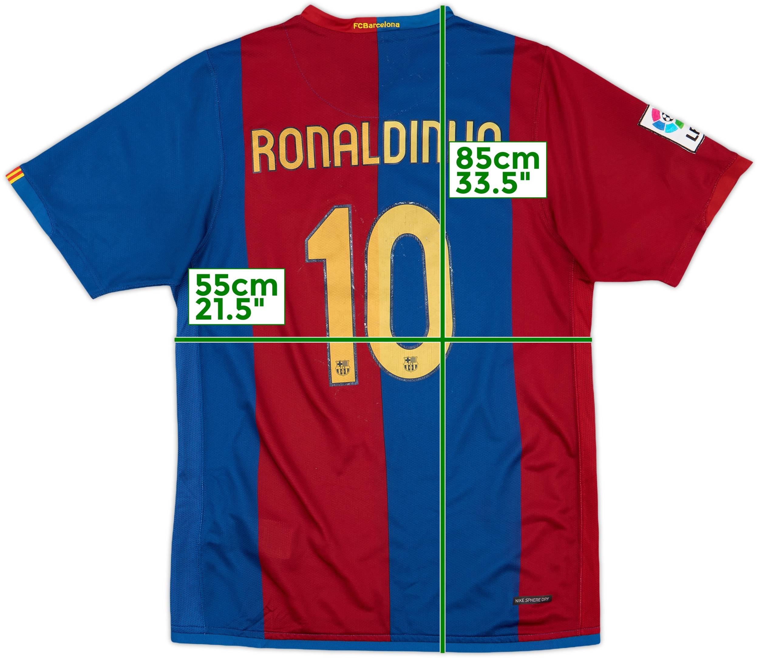 FC Barcelona Ronaldinho 10 シャツ 82f61e1a6d01d7f8cfb976bf21dcd7