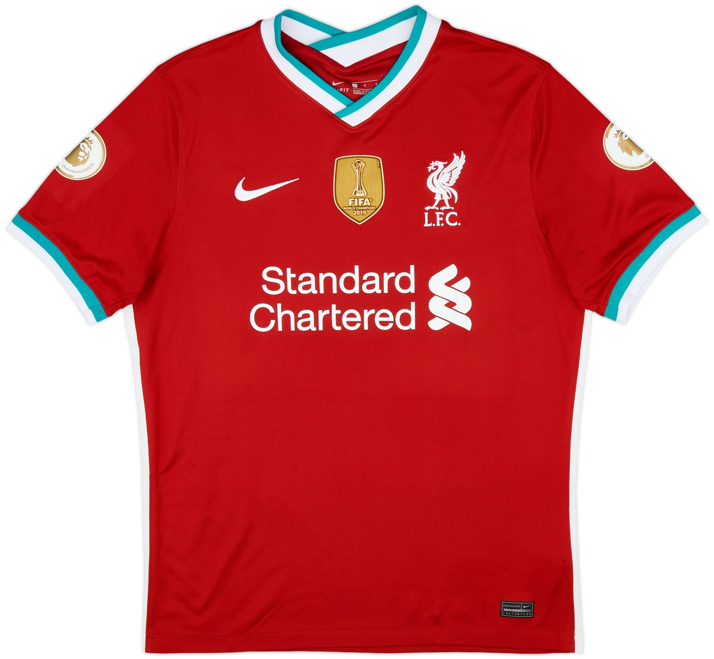2020-21 Liverpool Home Shirt M.Salah #11 - 8/10 - (L)