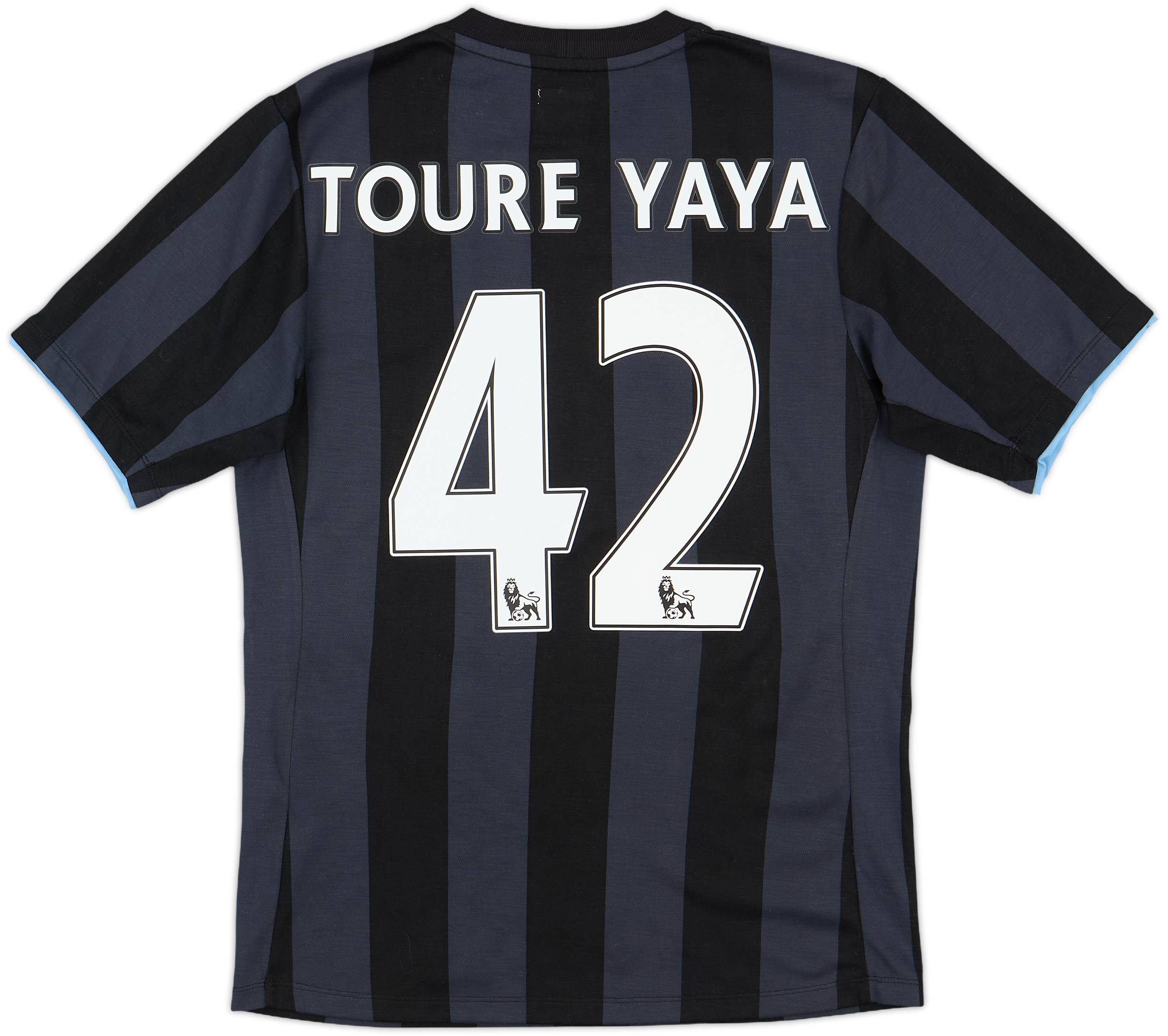 2012-13 Manchester City Third Shirt Toure Yaya #42 - 7/10 - (XS)