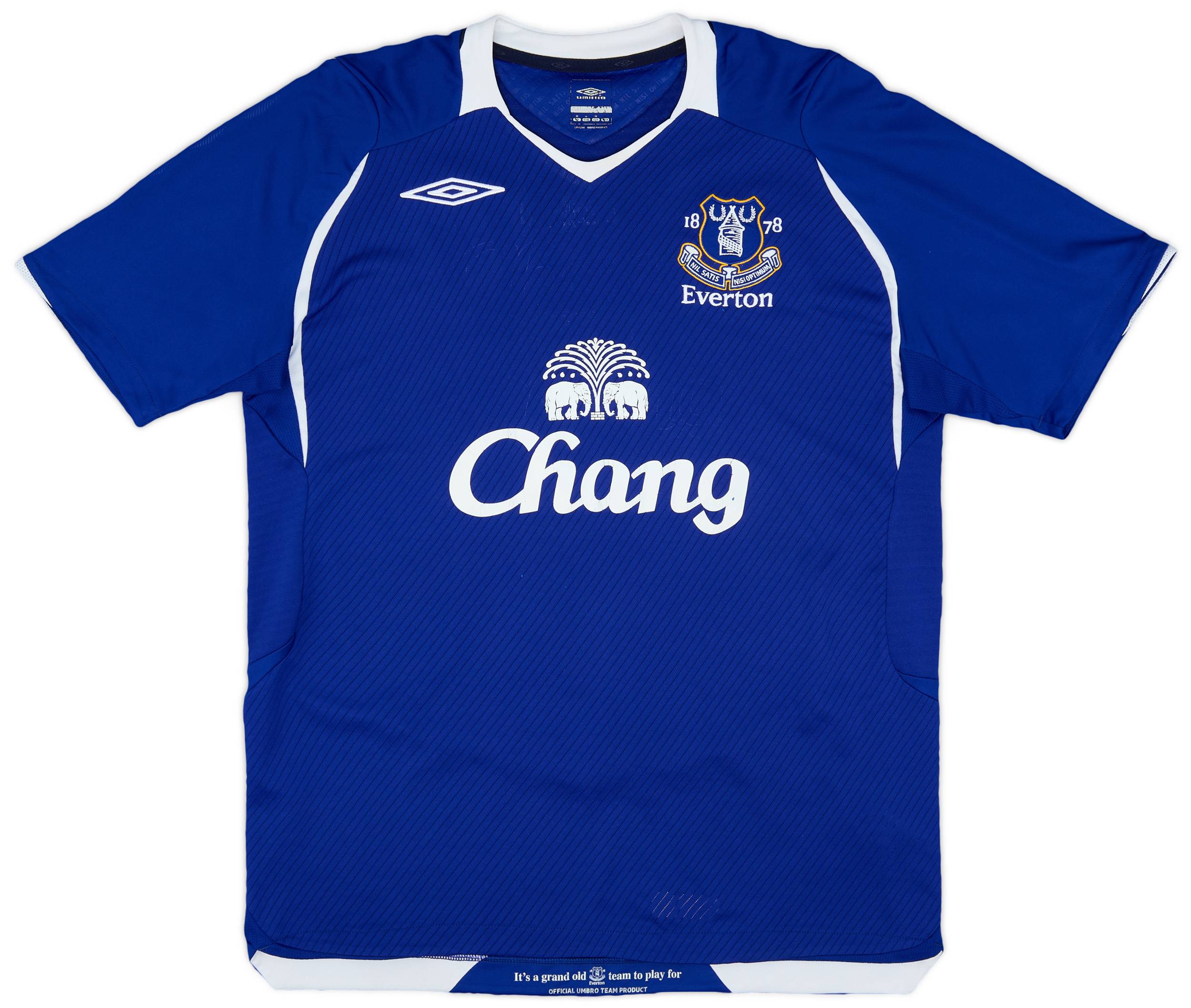 2008-09 Everton Home Shirt Cahill #17 - 8/10 - (M)