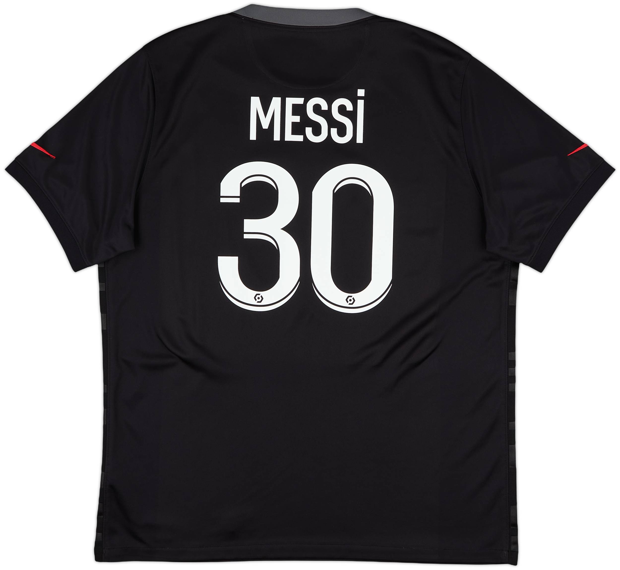 2021-22 Paris Saint-Germain Third Shirt Messi #30 - 10/10 - (XL)