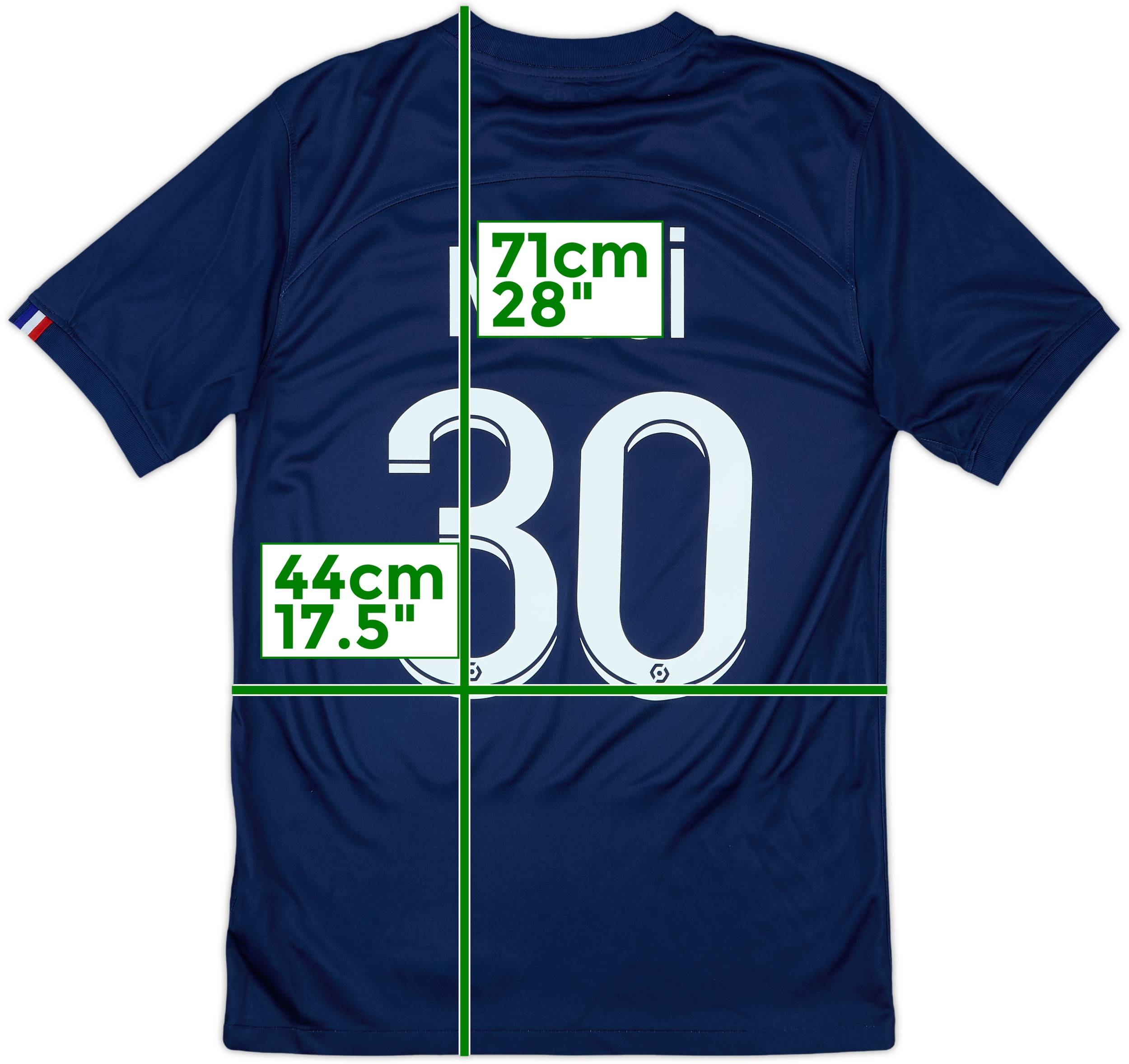 2022-23 Paris Saint-Germain Home Shirt Messi #30 - 5/10 - (S)
