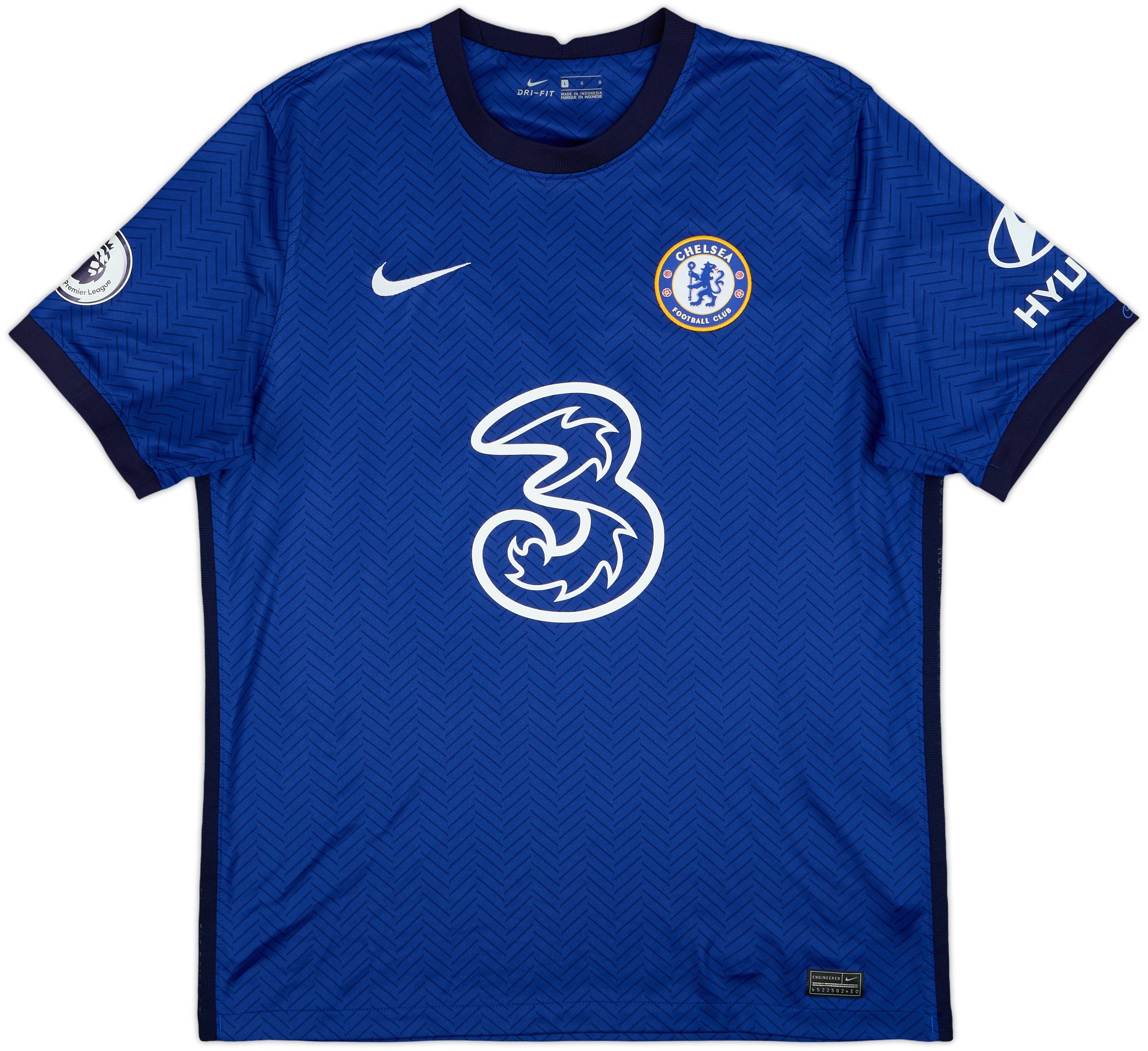 Chelsea FC Nike Mount 19 20-21シーズン 2020-21 Chelsea Home Shirt Mount #19 - 9/10 - (L)
