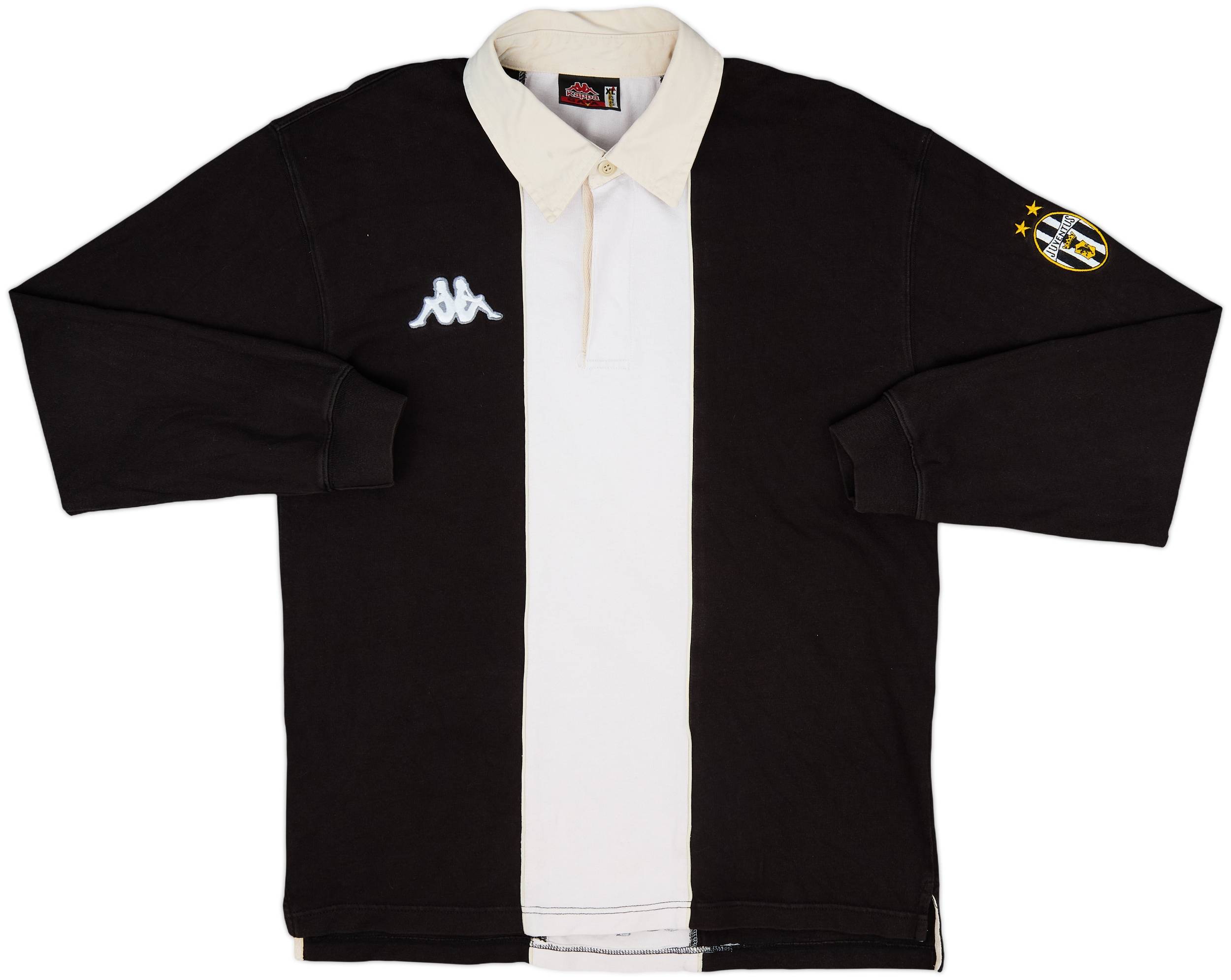 1997-98 Juventus Kappa Polo L/S Shirt - 6/10 - (XL)