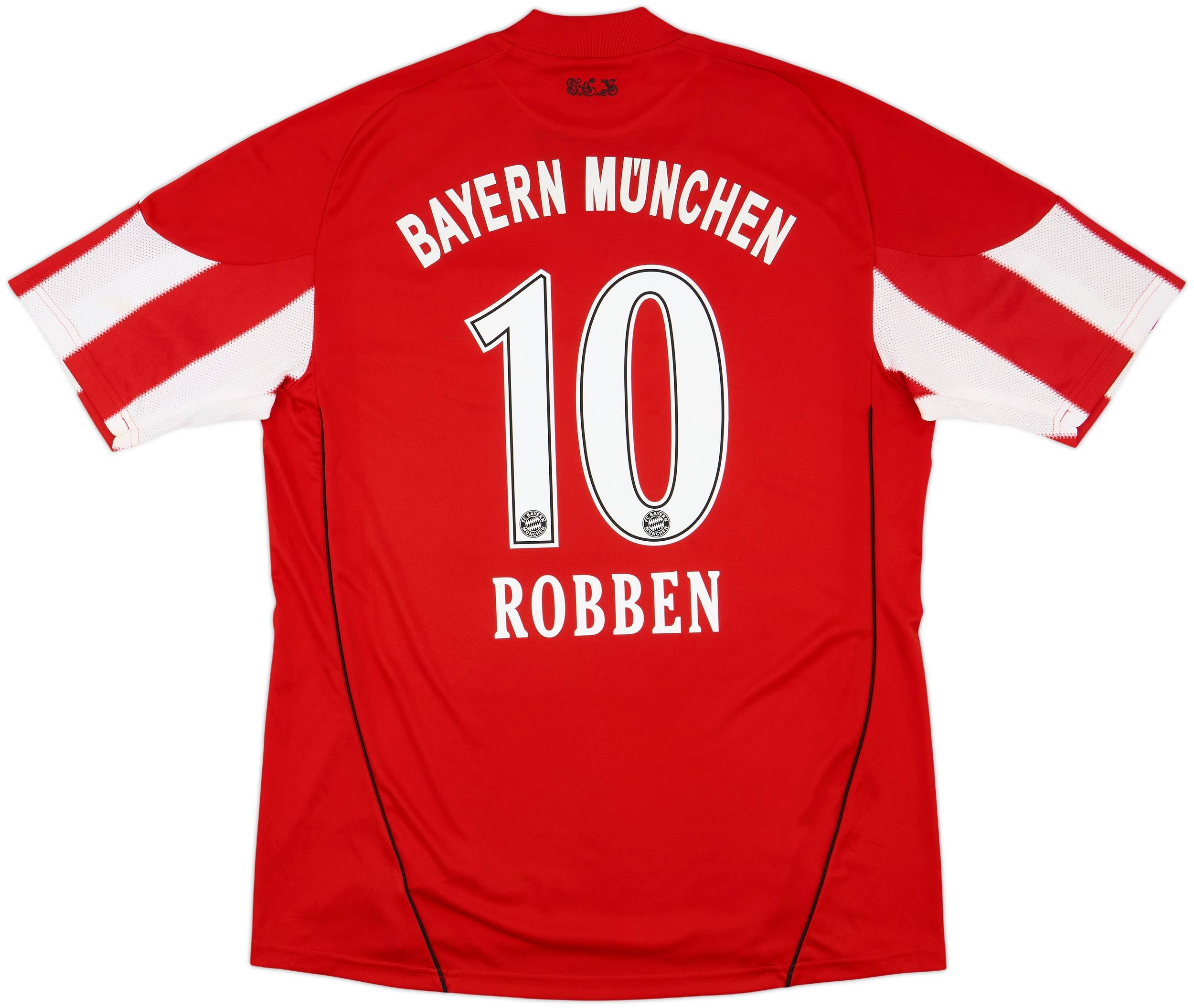 2010-11 Bayern Munich Home Shirt Robben #10 - 7/10 - (L)