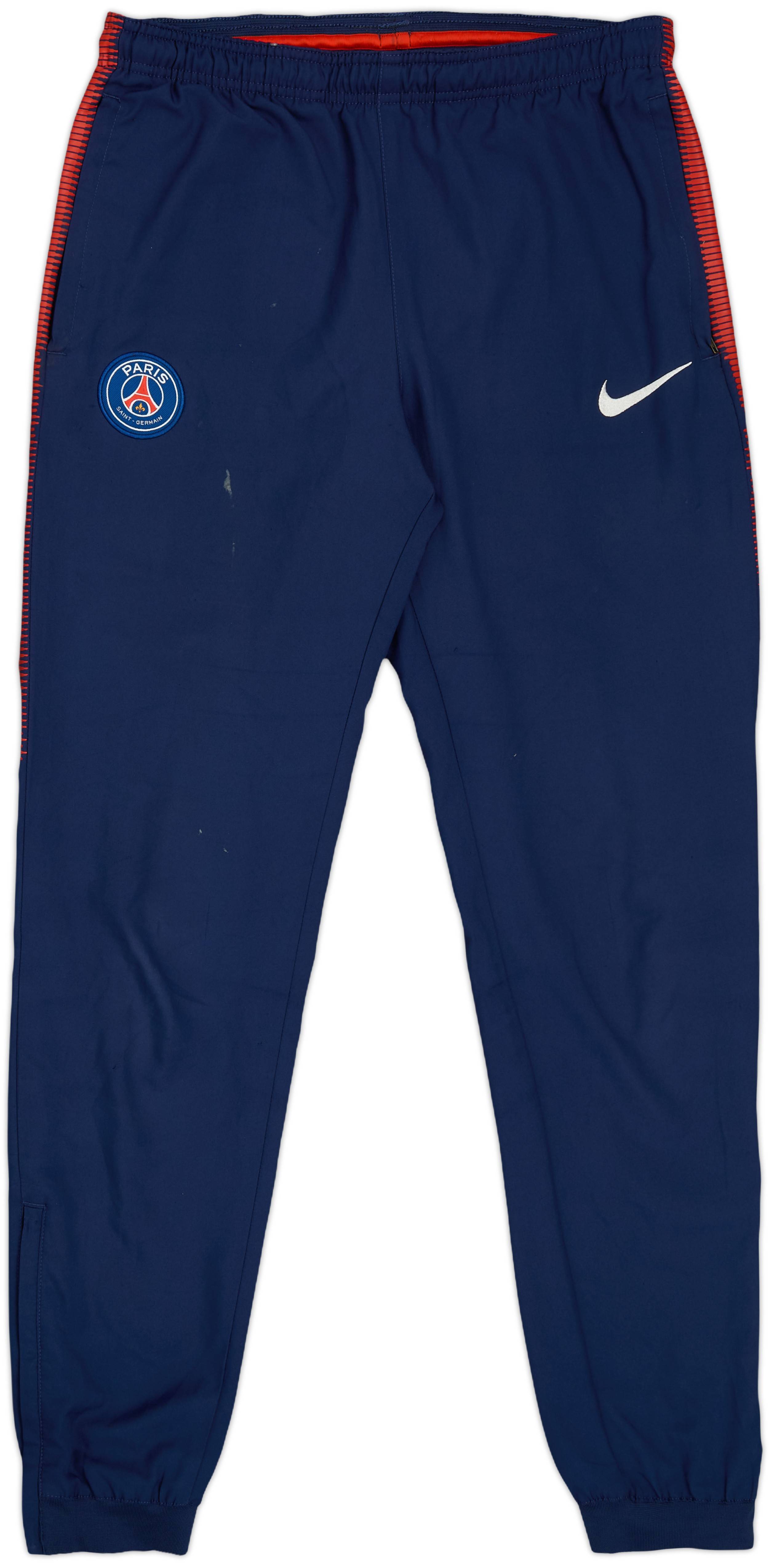 2017-18 Paris Saint-Germain Nike Track Pants/Bottoms - 7/10 - (S)