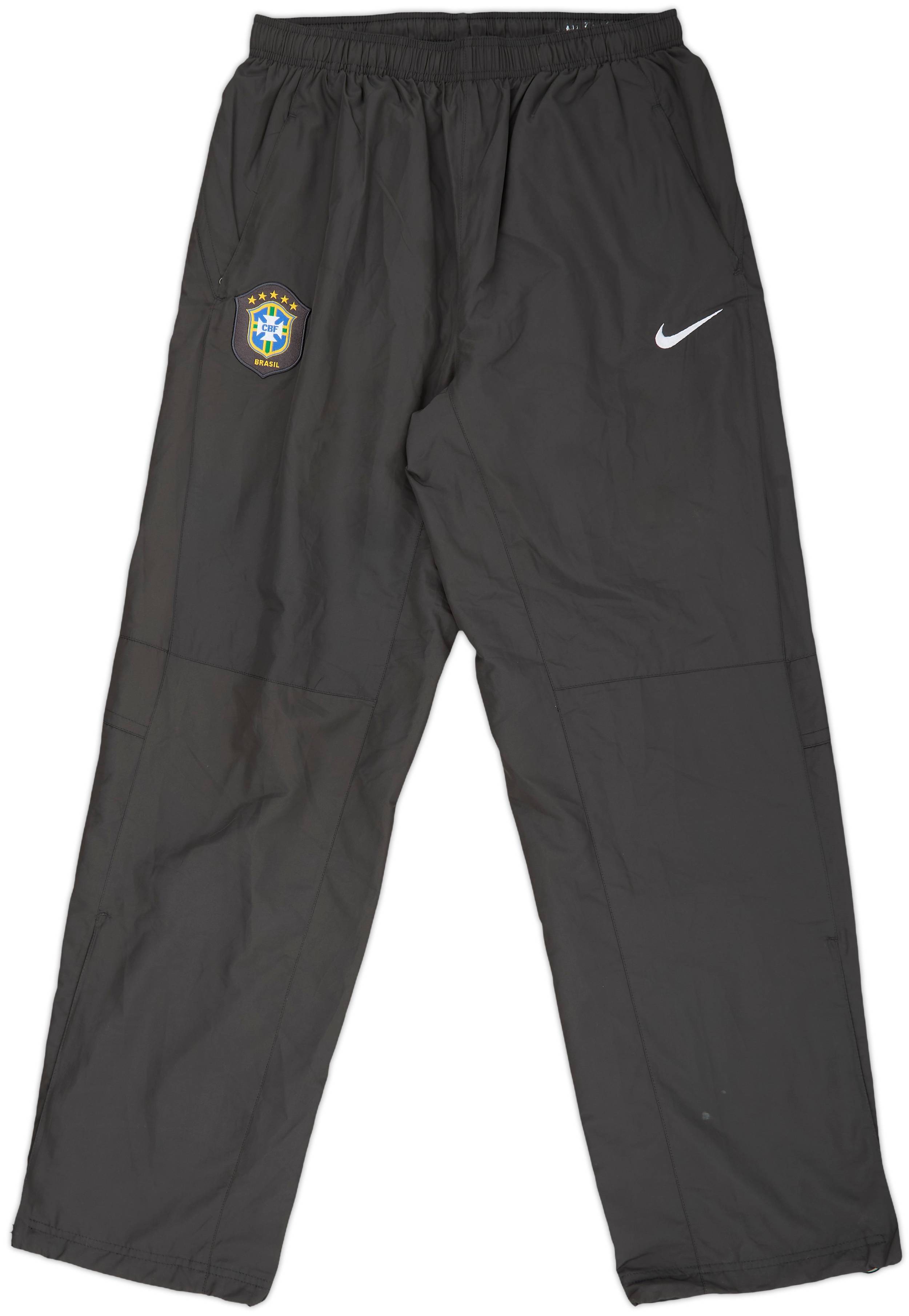2006-07 Brazil Nike Track Pants/Bottoms 8/10 (L)