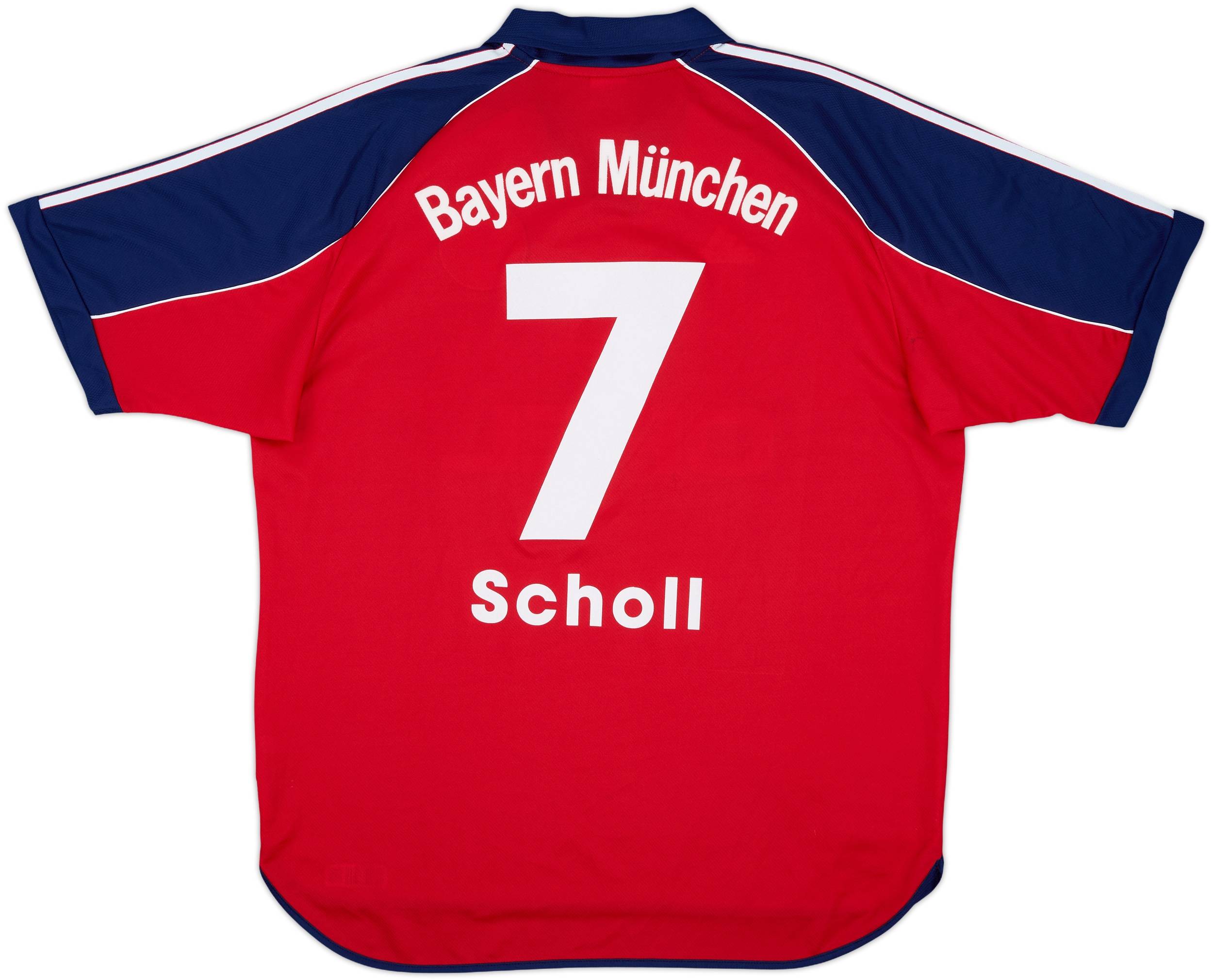 バイエルンミュンヘン #7 Scholl 1997 1999 ゲームシャツ XL バイエルンミュンヘン #7 Scholl 1997 1999 ゲームシャツ XL
