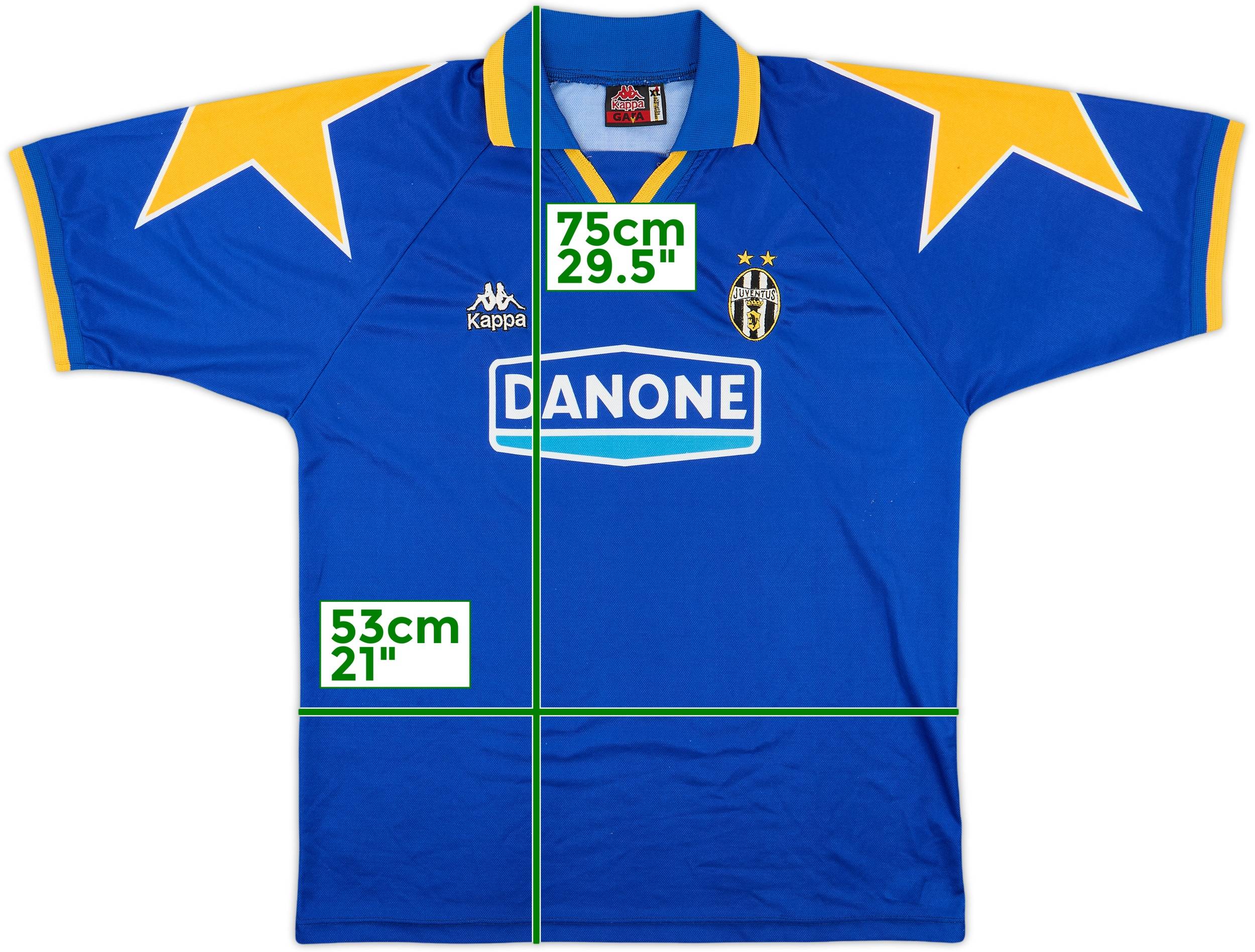 ユベントスユニフォーム 1994〜95 away ユニフォーム　juventos 1994-95 Juventus Away Shirt - 8/10 - (XL)