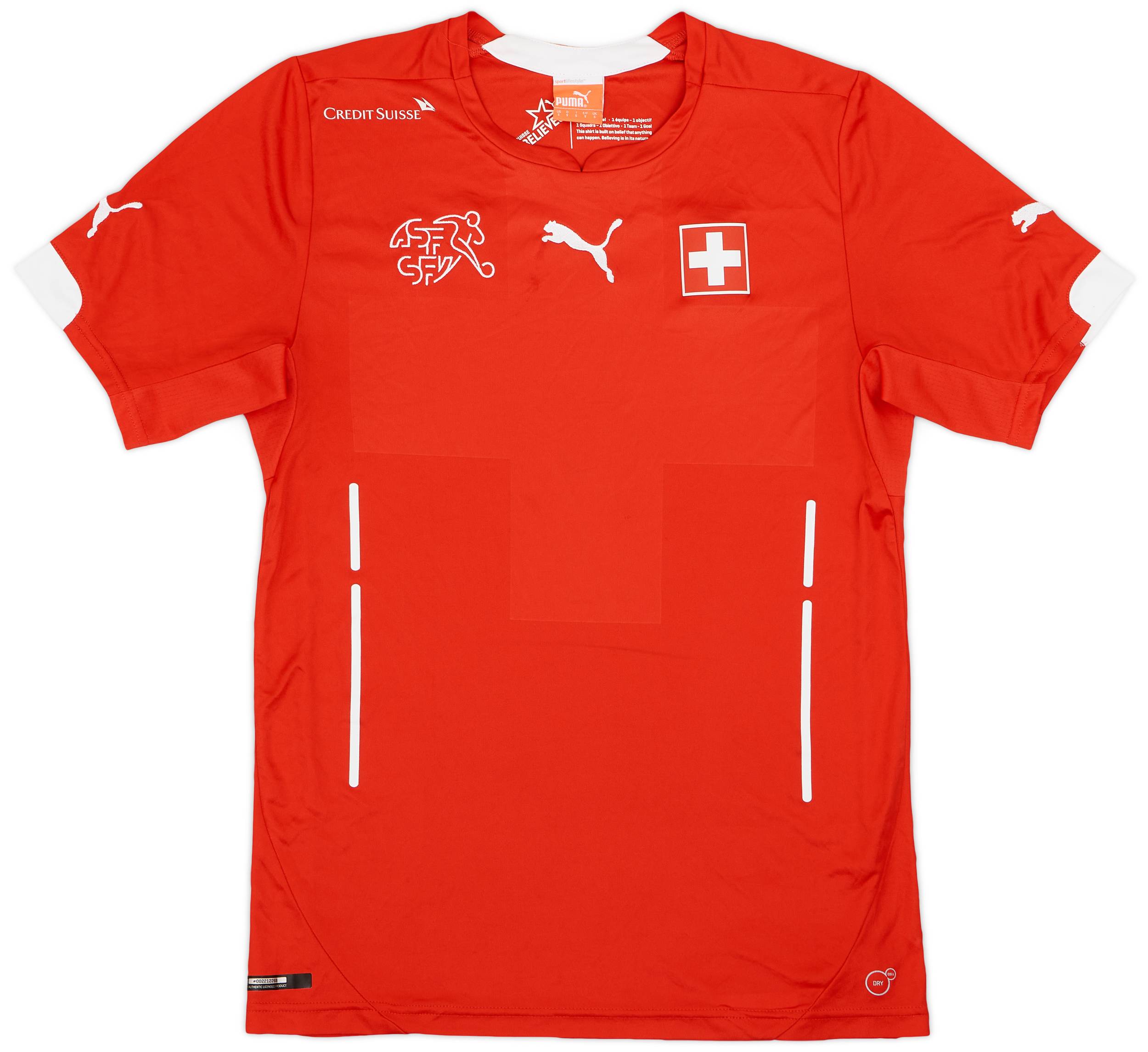 2014-15 Switzerland Home Shirt - 7/10 - (S)
