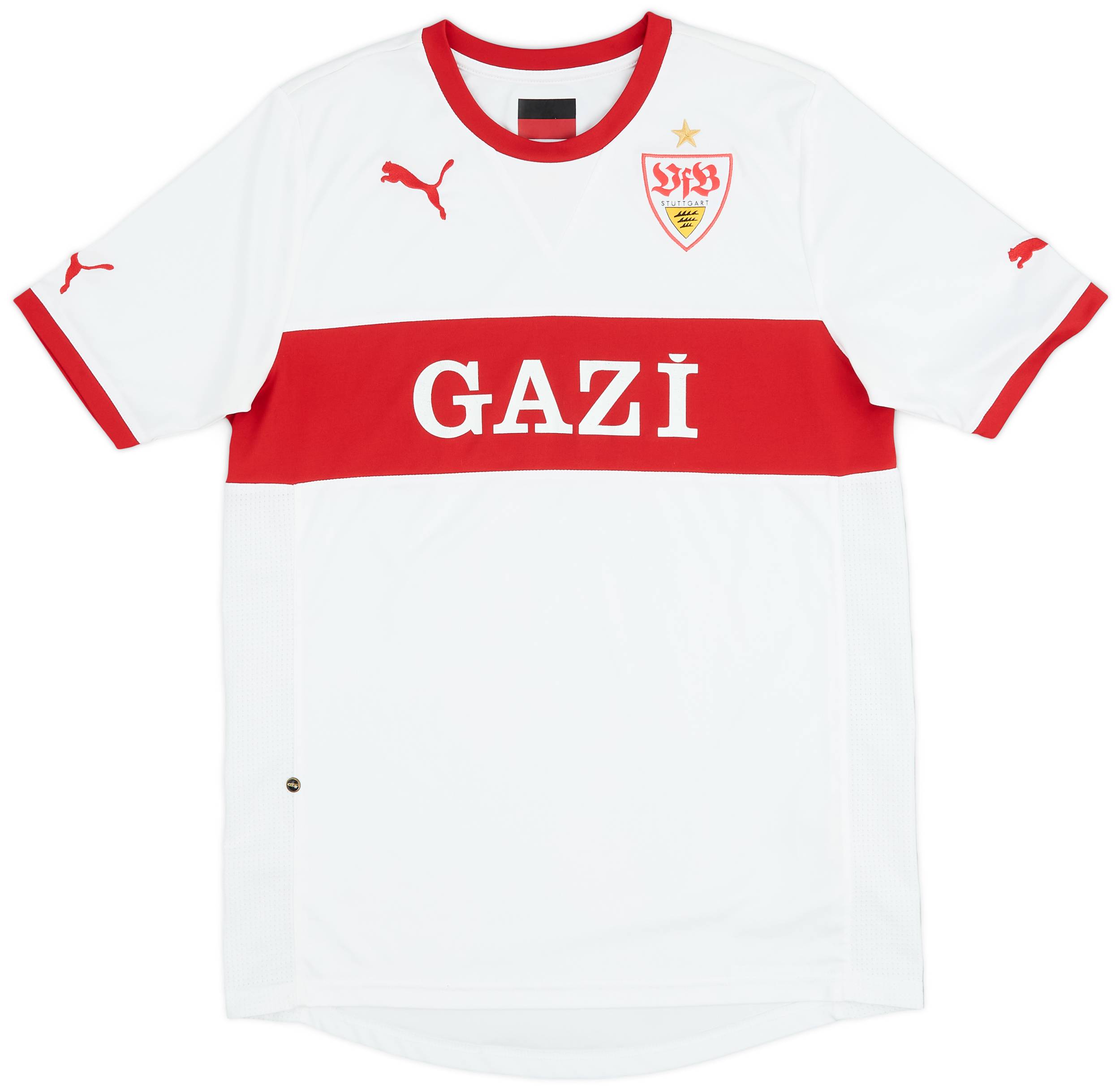 2011-12 Stuttgart Home Shirt - 9/10 - (XL.Boys)