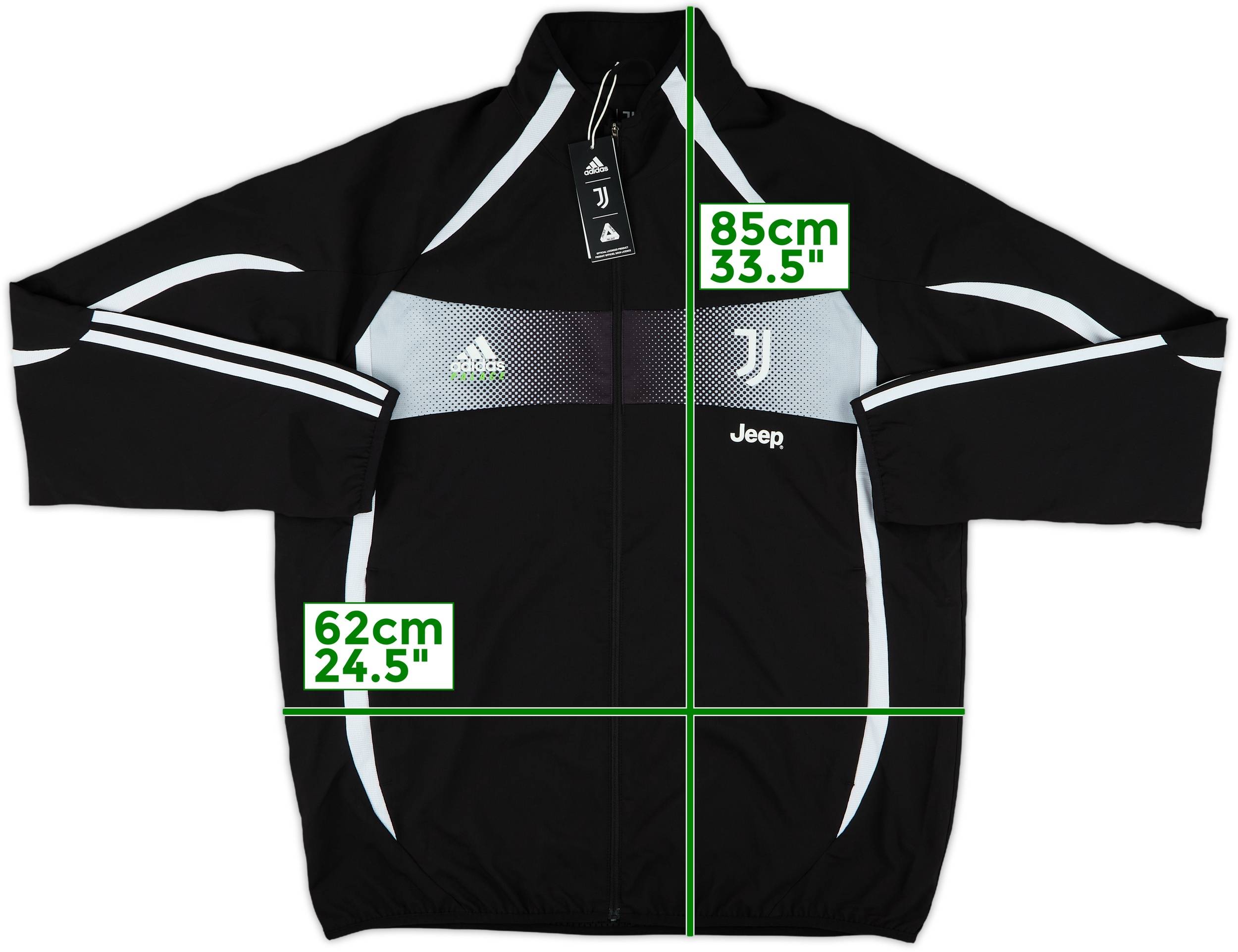 2019-20 Juventus x Palace adidas Track Jacket (L)