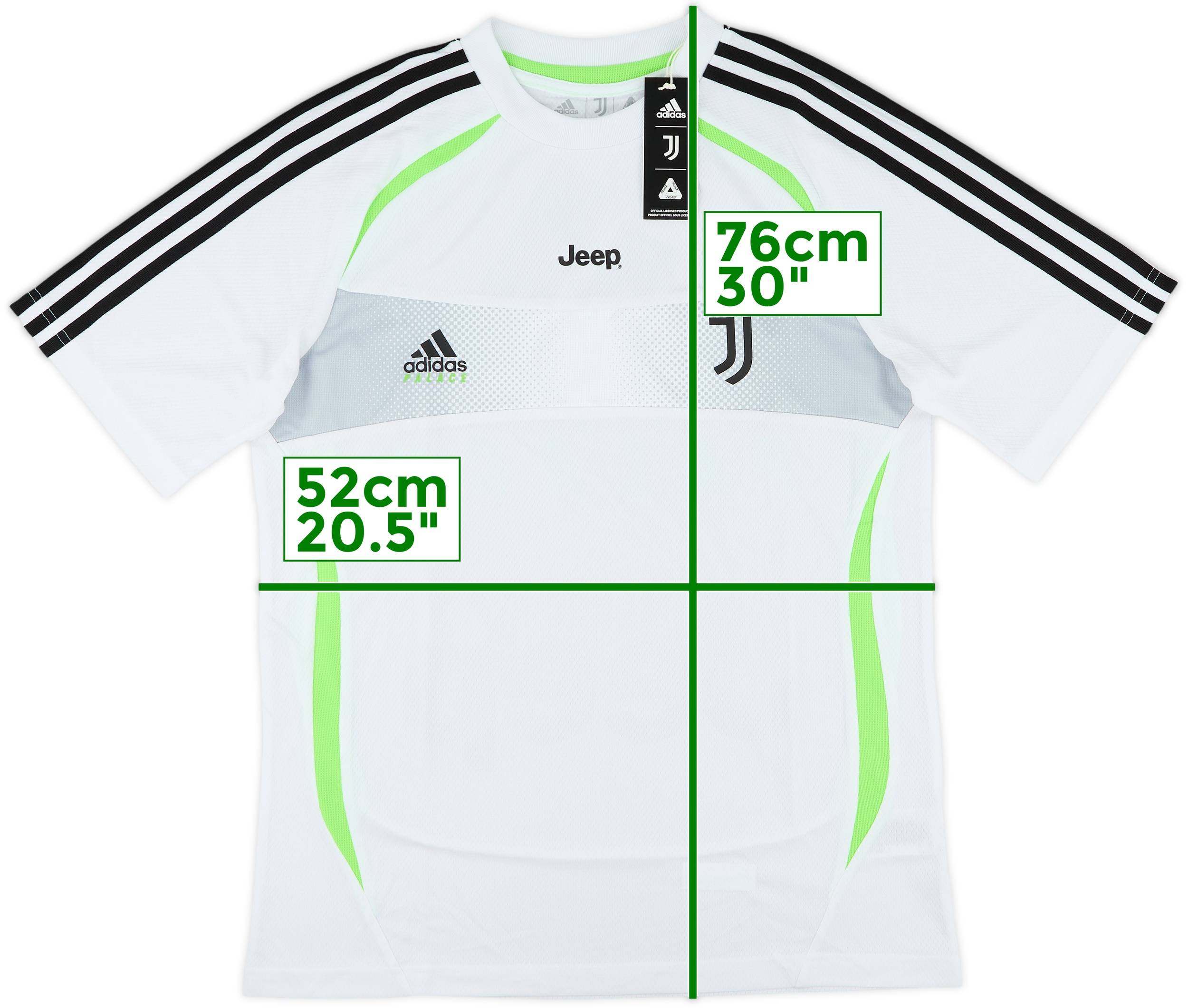Juventus adidas PALACE シャツ Palace Adidas Palace Juventus Authentic Fourth Jersey White