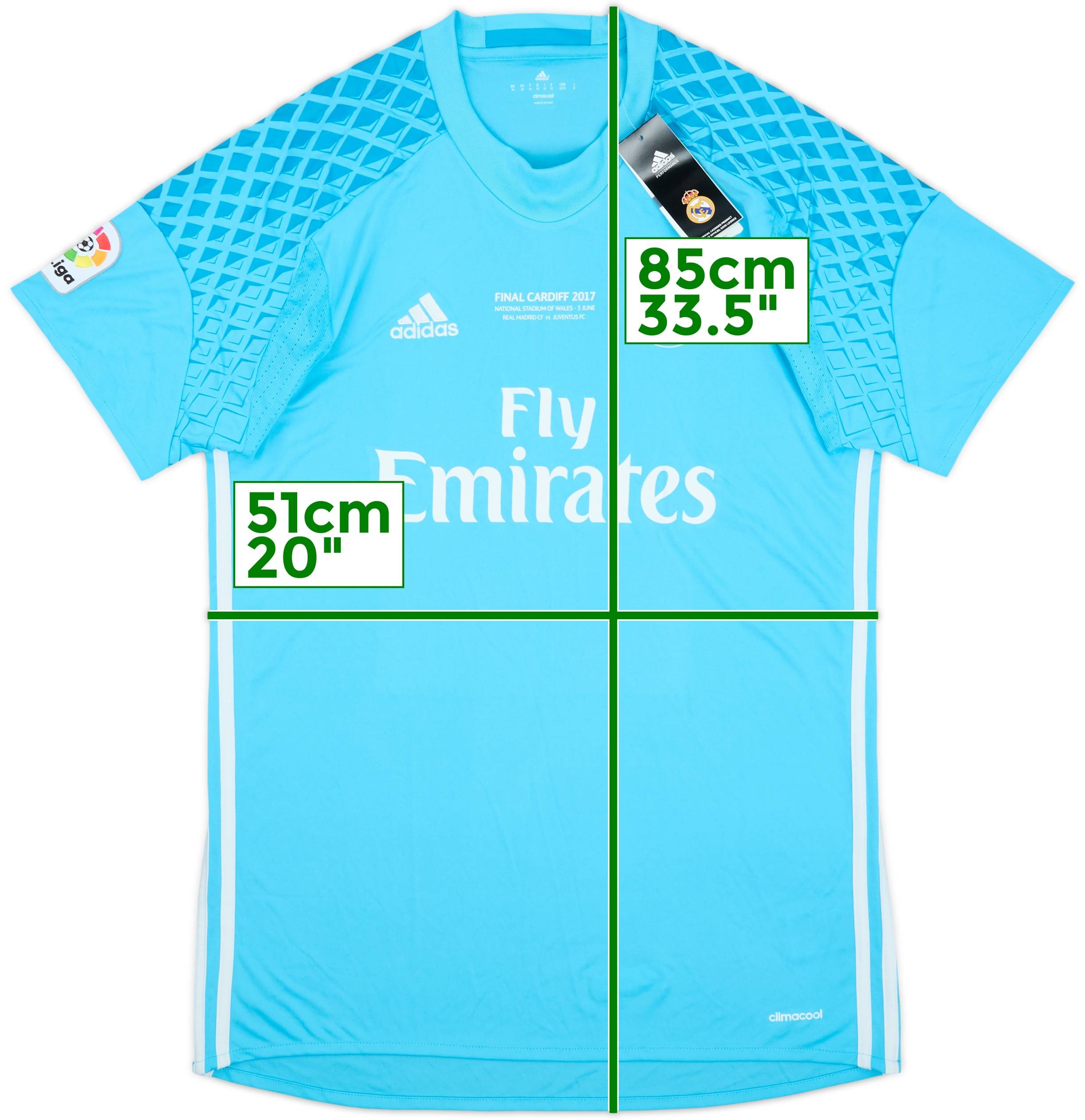 2016-17 Real Madrid GK S/S Shirt (M)