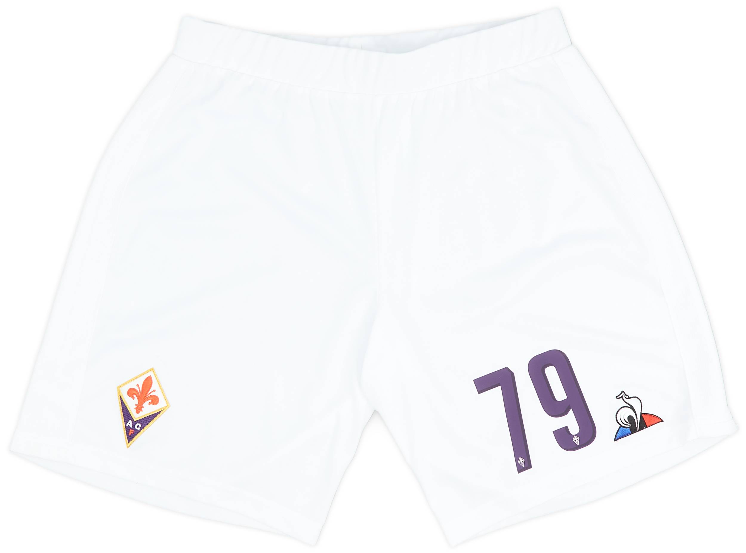 2019-20 Fiorentina Player Issue Away Shorts # - 6/10