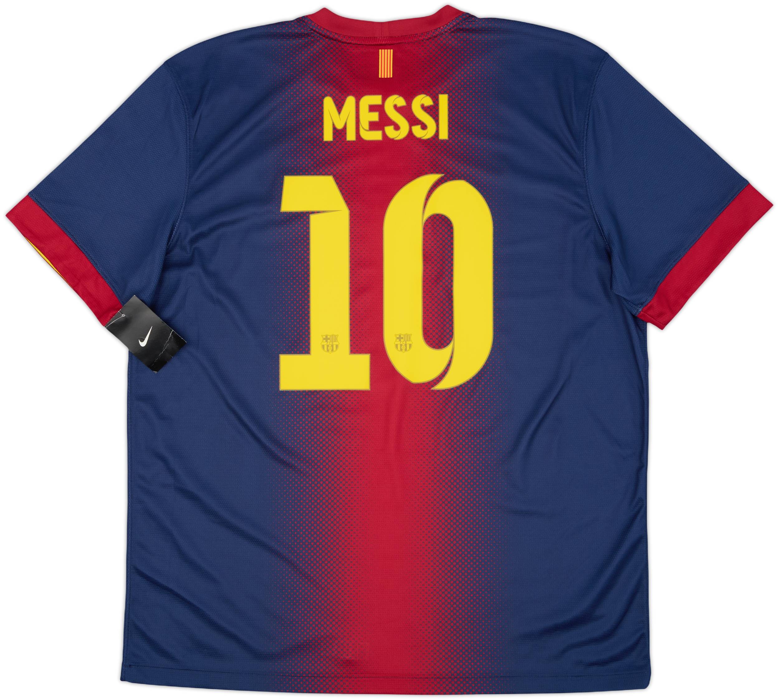 2012/13【AUTHENTIC】Messi #10 , XL 2012-13 Barcelona Player Issue Home Shirt Messi #10 (XL)