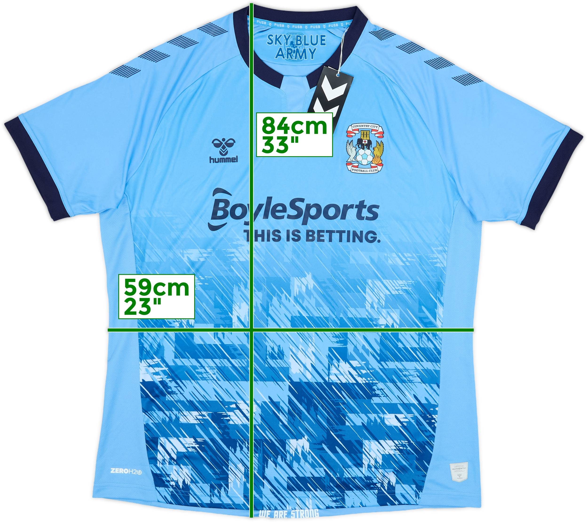 2020-21 Coventry Home Shirt (XXL)