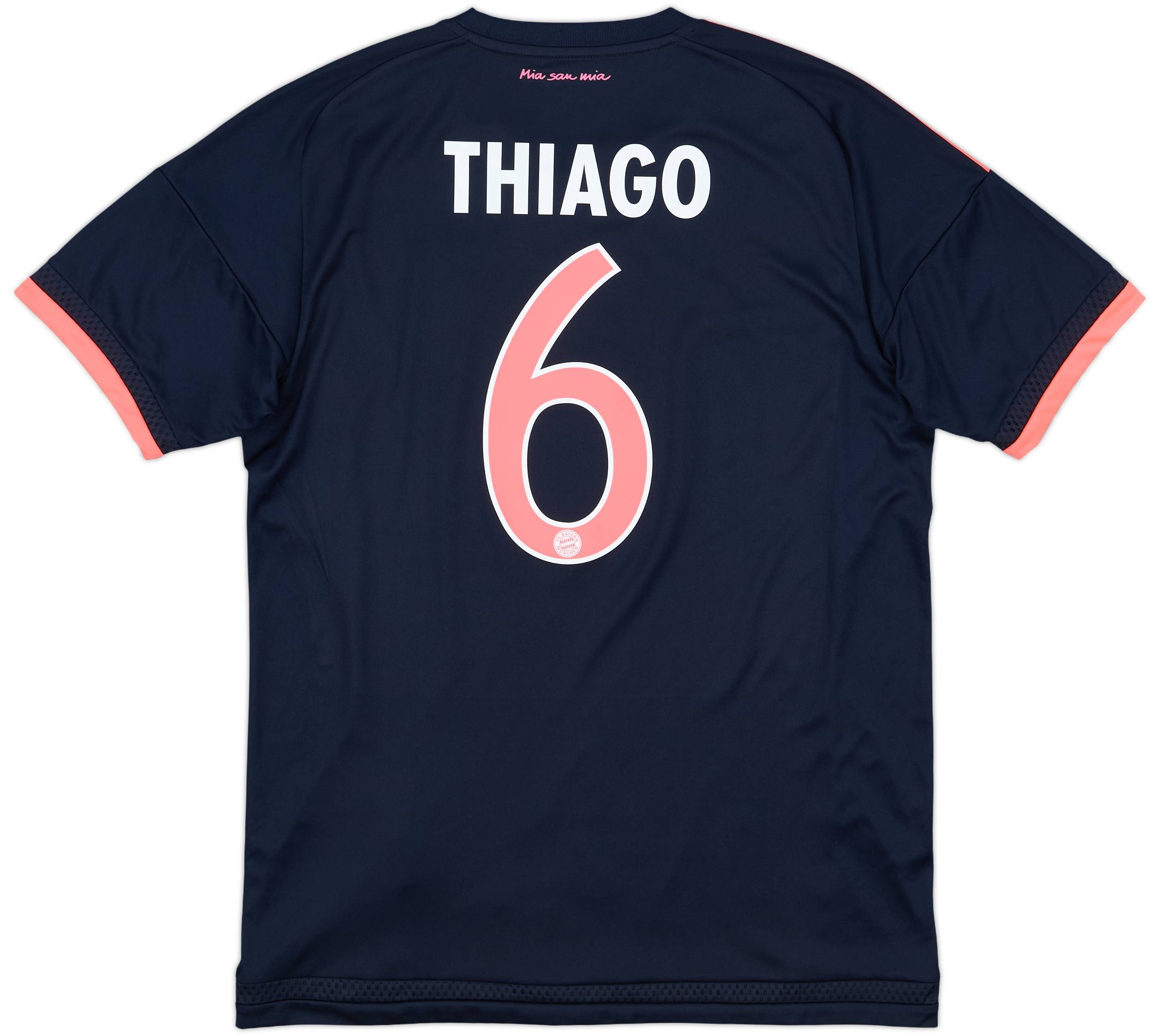 2015-16 Bayern Munich Third Shirt Thiago #6 10/10 (M)