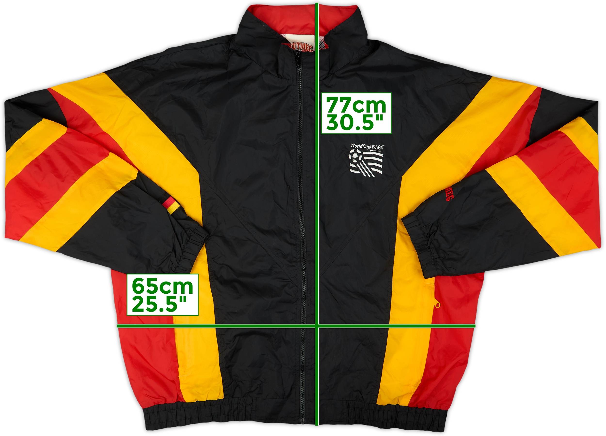 1994 Germany World Cup Nutmeg Track Jacket - 9/10 - (XL)