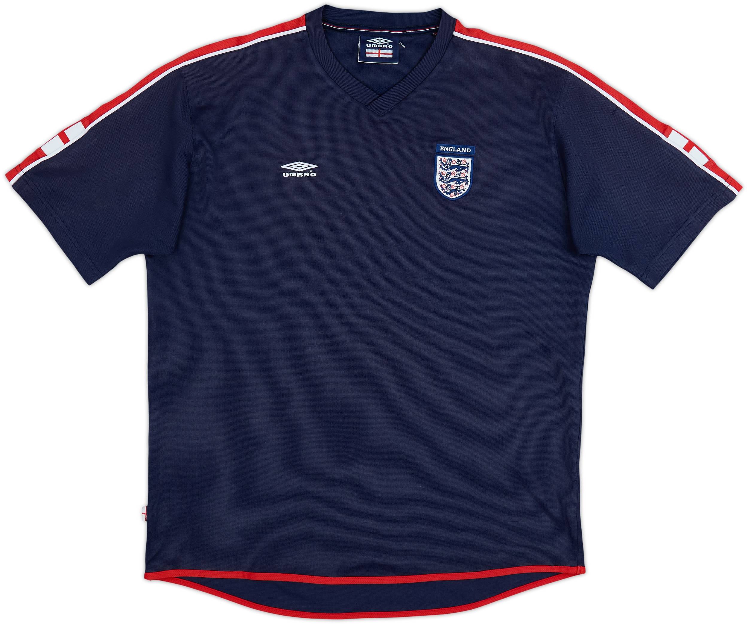2002-04 England Umbro Training Shirt - 8/10 - (XL)