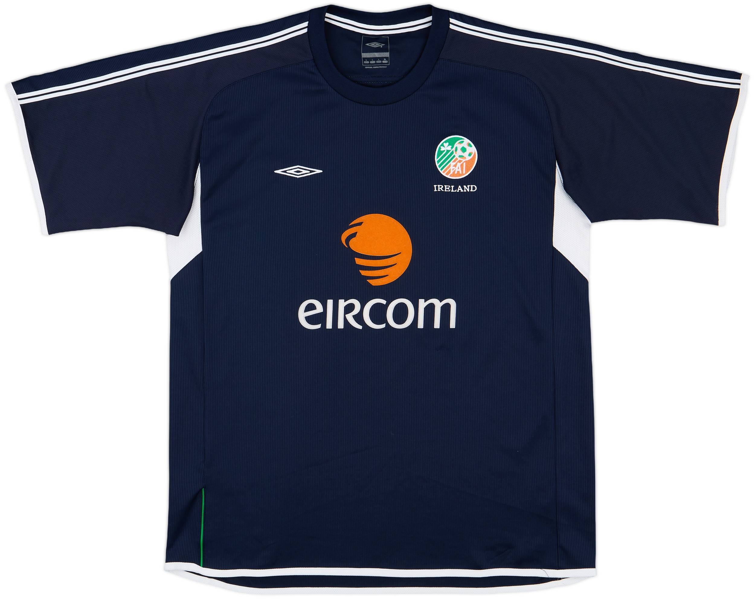 Umbro Fá Ireland training top L ネイビー 2021-22 Ireland Umbro 1/4 Zip Training Top - 9/10 - (S)