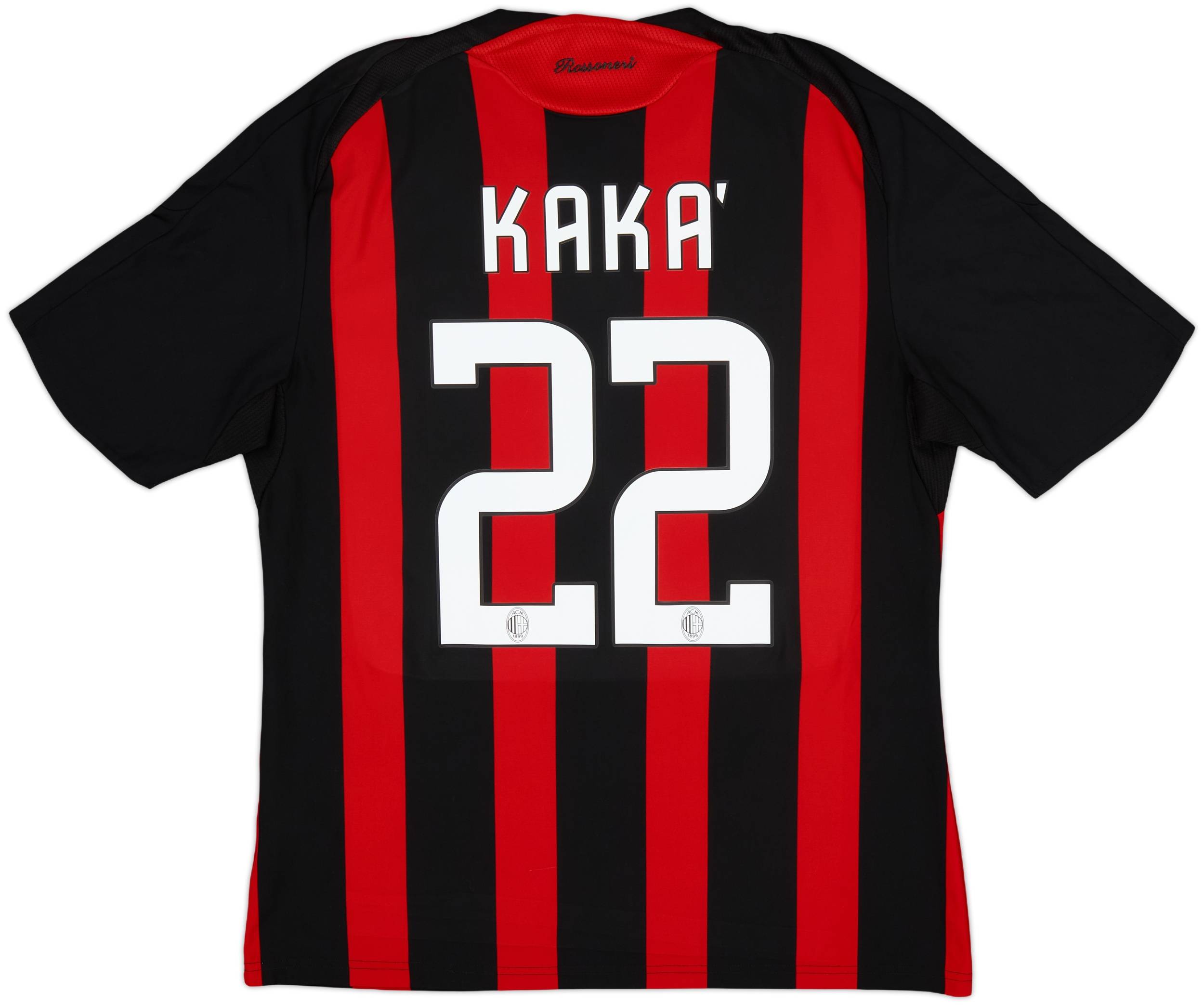 ウェア adidas AC milan 07/08 kaka  kit 00s adidas AC milan 07/08 kaka home kit 00s