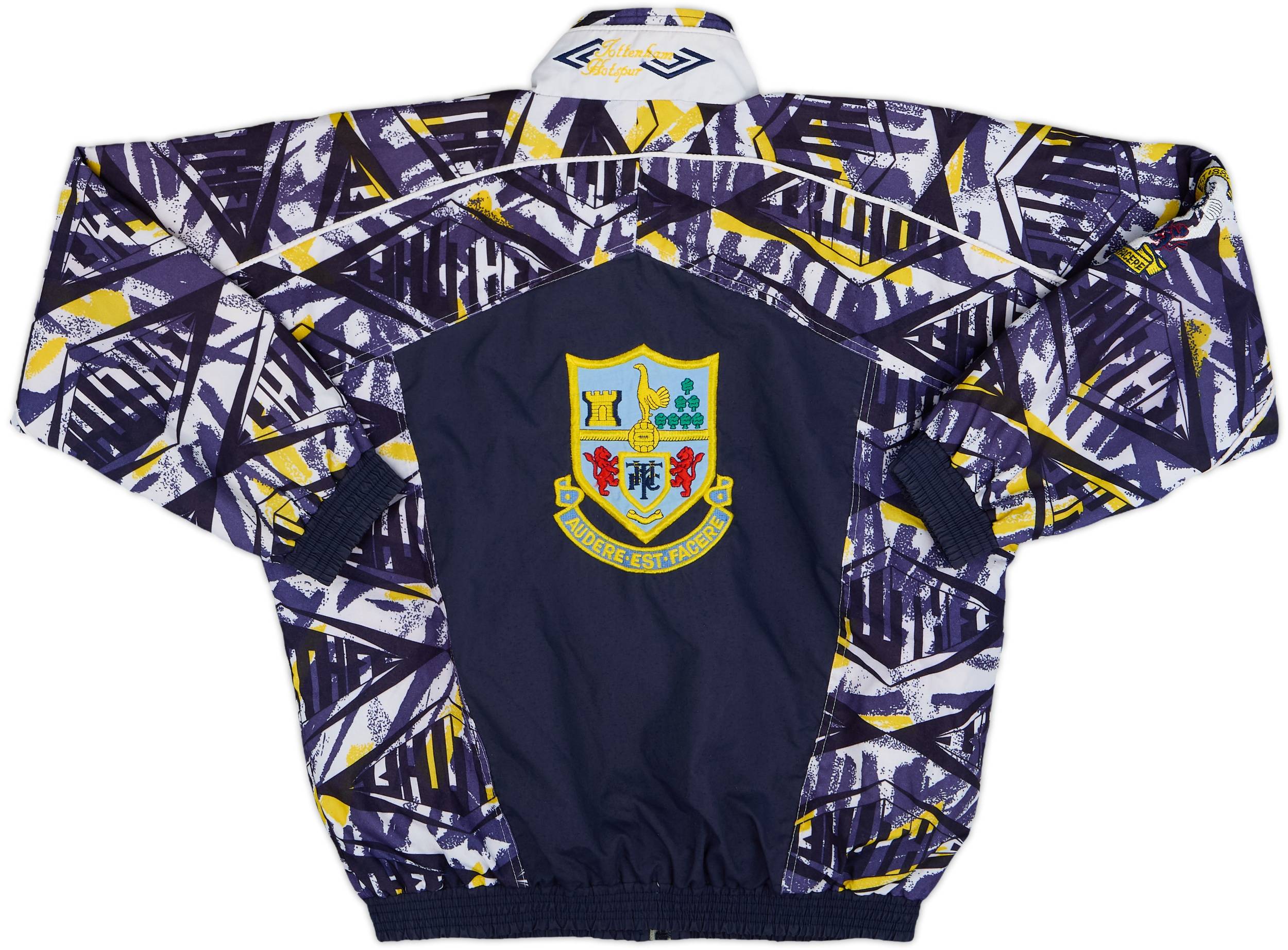 1991-93 Tottenham Umbro Track Jacket - 9/10 - (L.Boys)