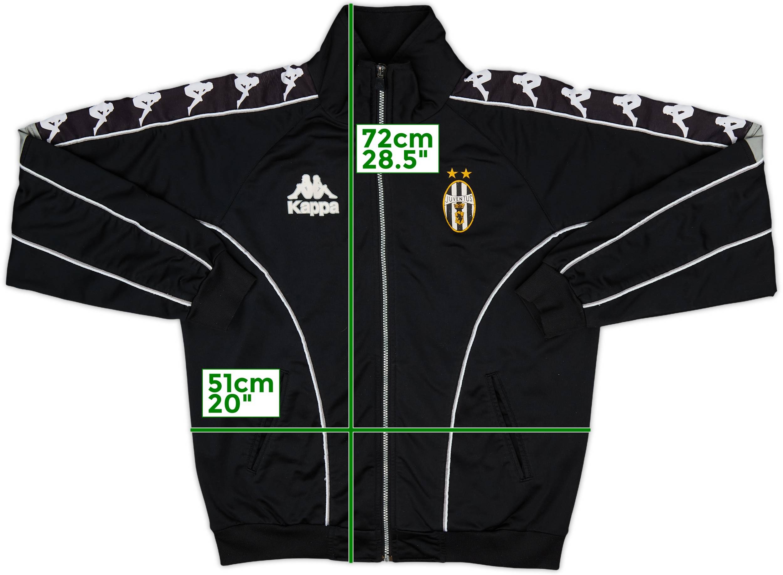 1999-00 Juventus Kappa Track Jacket - 8/10 - (M)