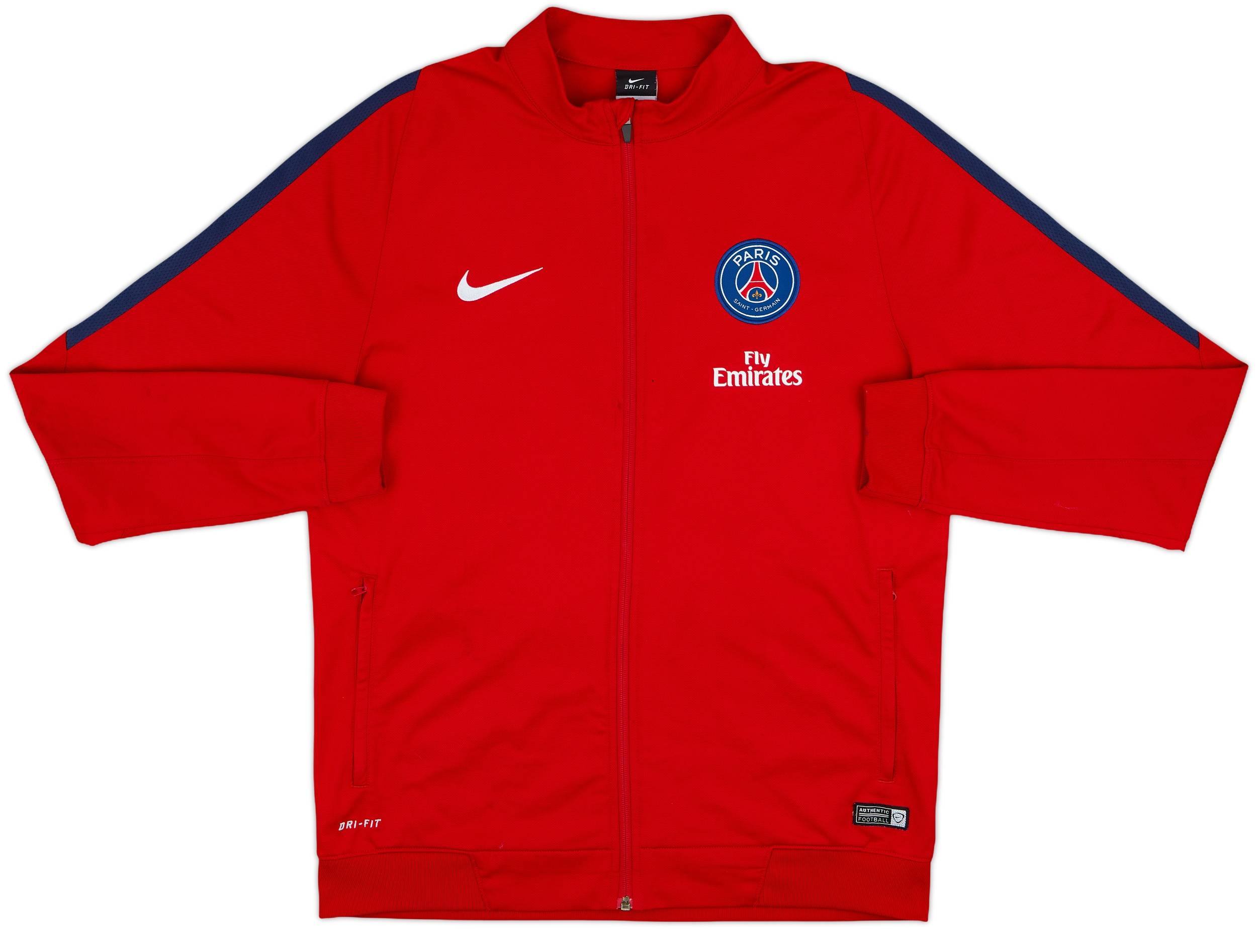 2016-17 Paris Saint-Germain Nike Track Jacket - 7/10 - (L)