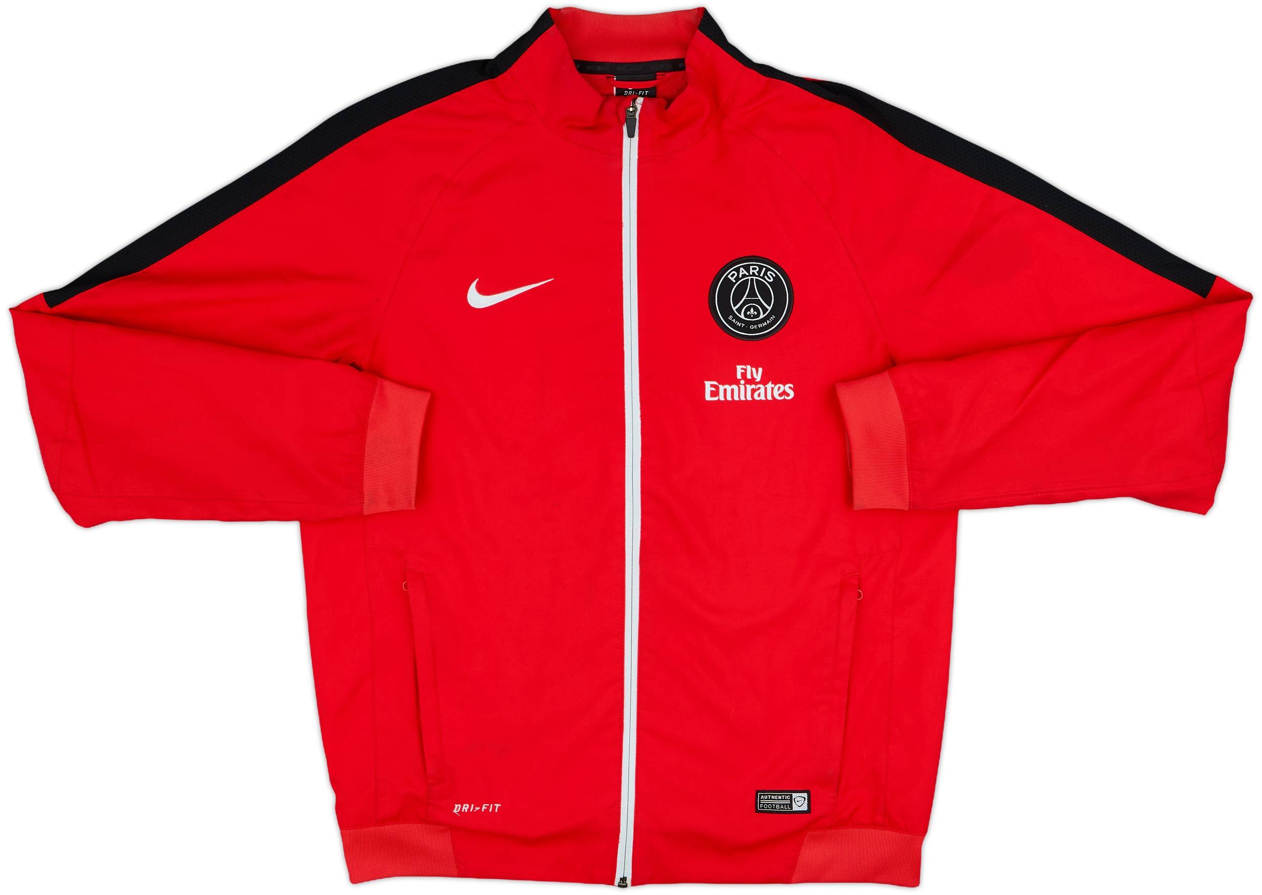 2015-16 Paris Saint-Germain Nike Track Jacket - 6/10 - (M)