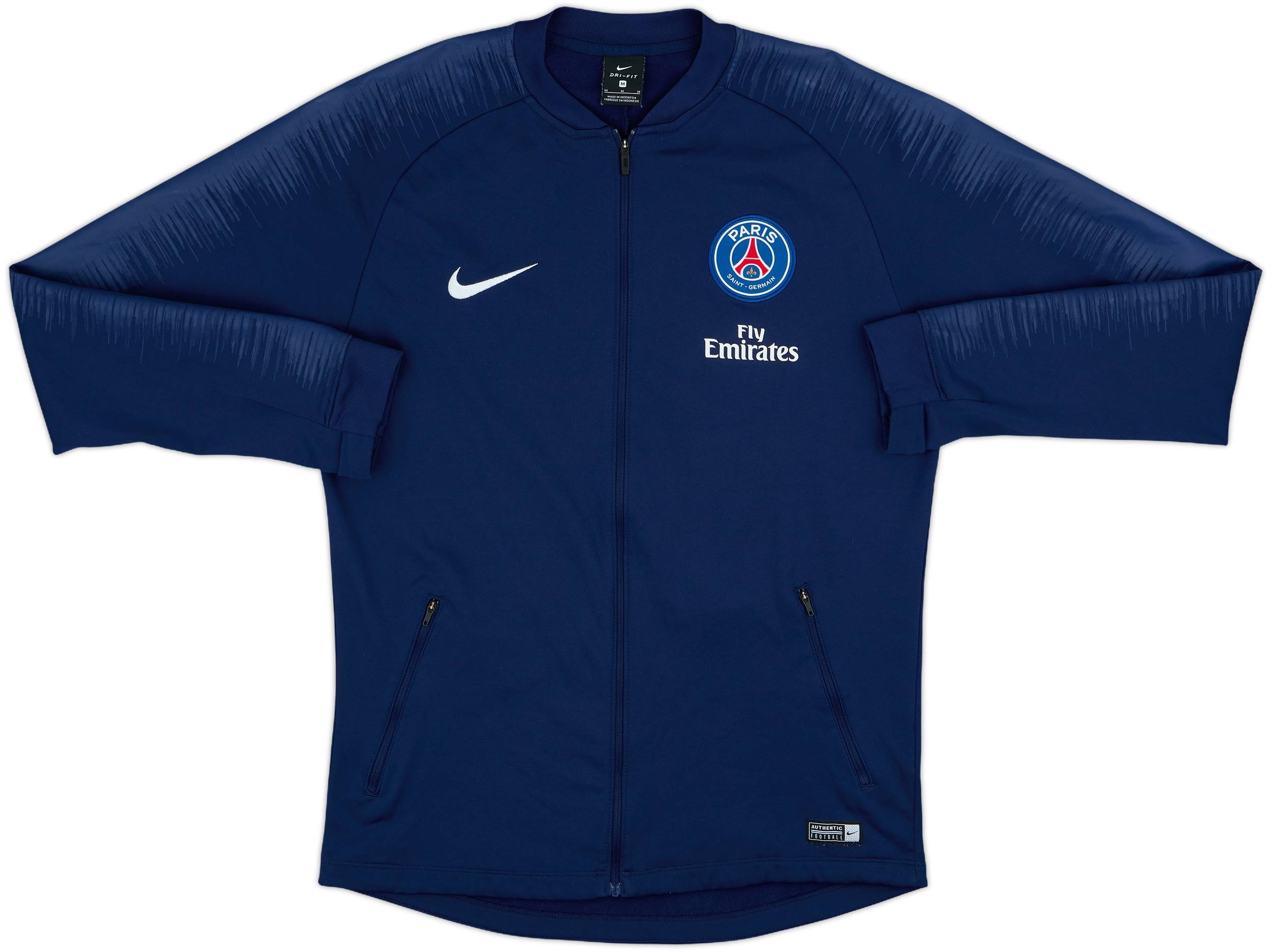 2018-19 Paris Saint-Germain Nike Track Jacket - 8/10 - (M)
