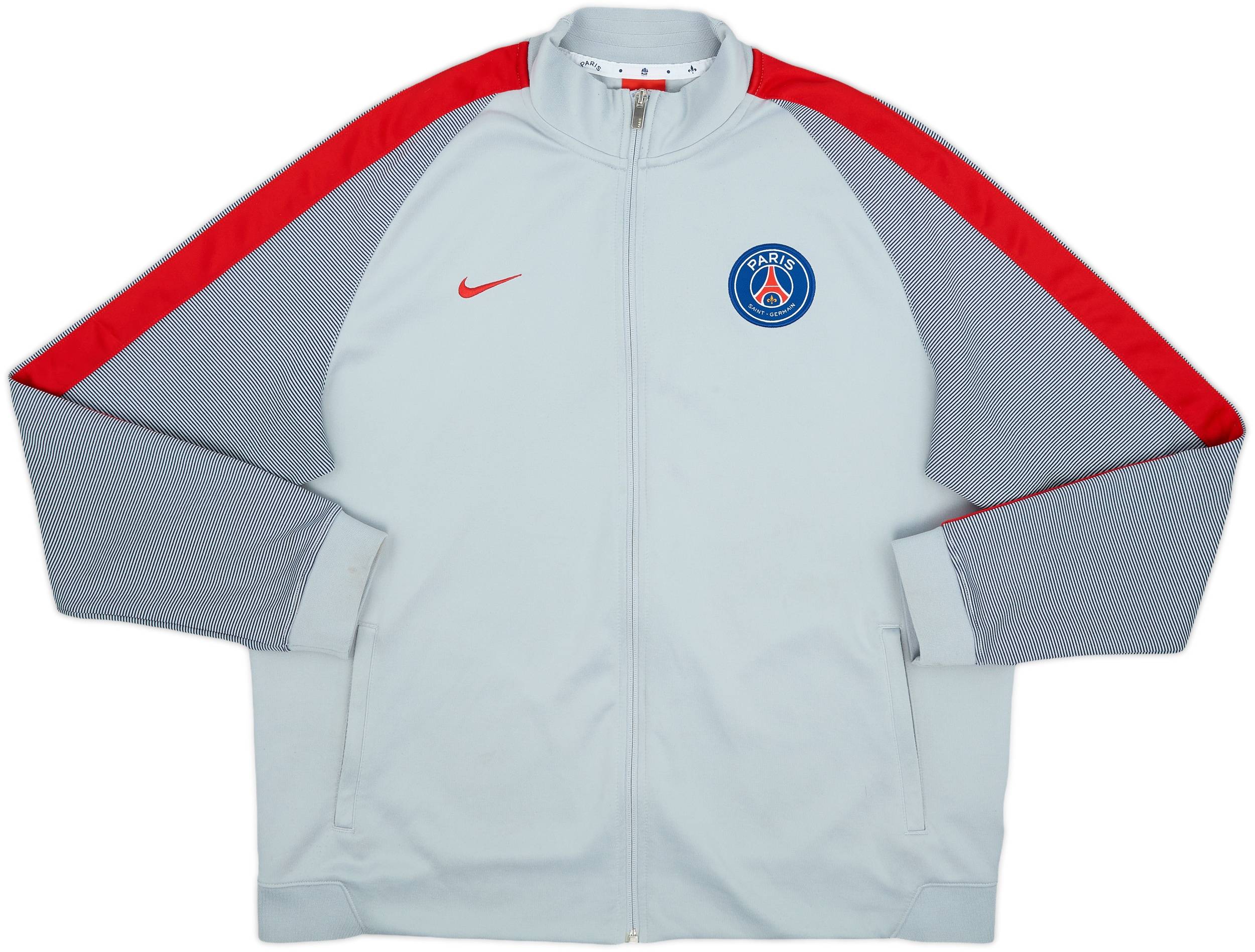 2017-18 Paris Saint-Germain Nike Track Jacket - 8/10 - (XXL)