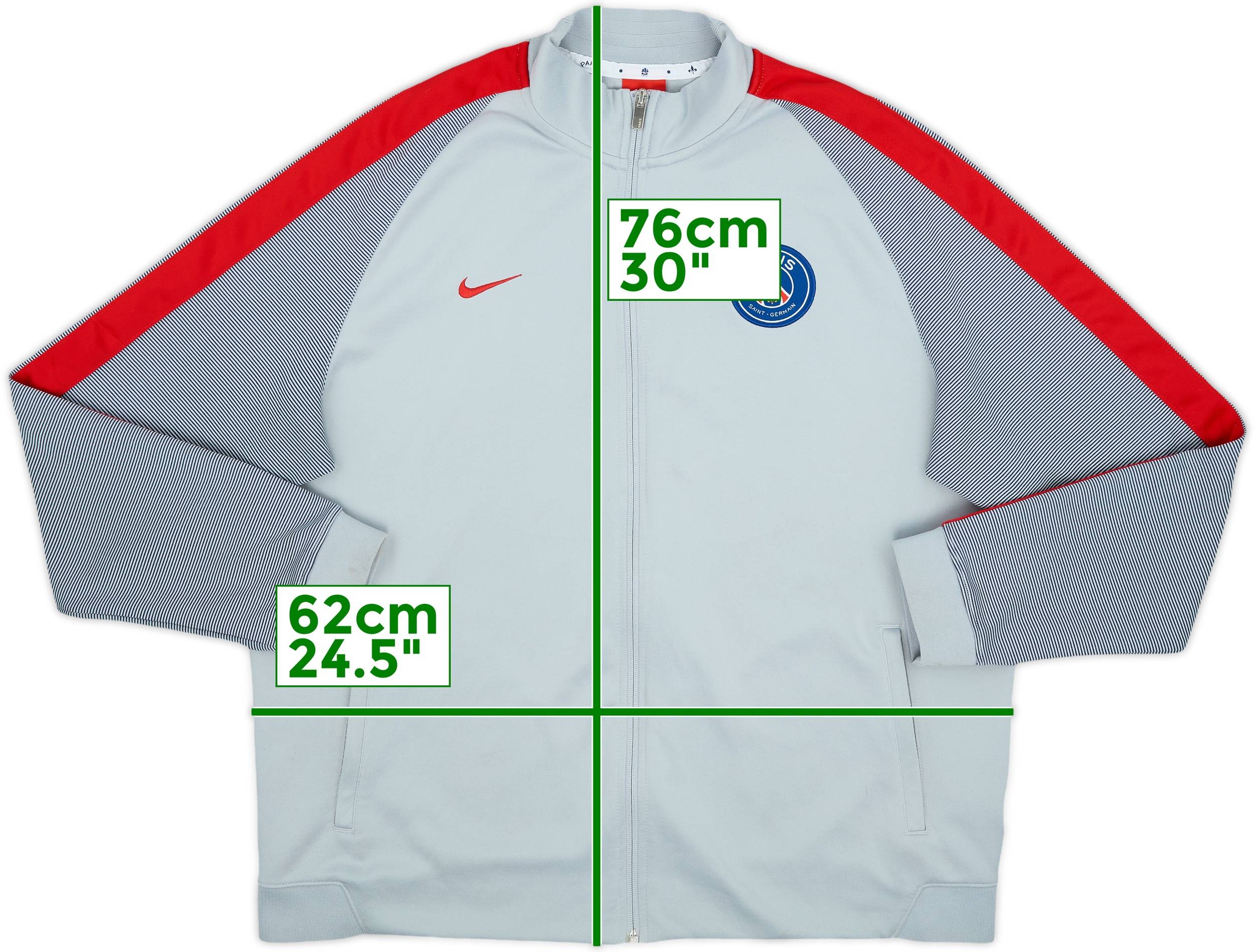 Nike ジャケット フェデラー ウィンブルドン2017 US:Mサイズ 2017-18 Paris Saint-Germain Nike Track Jacket - 8/10 - (XXL)
