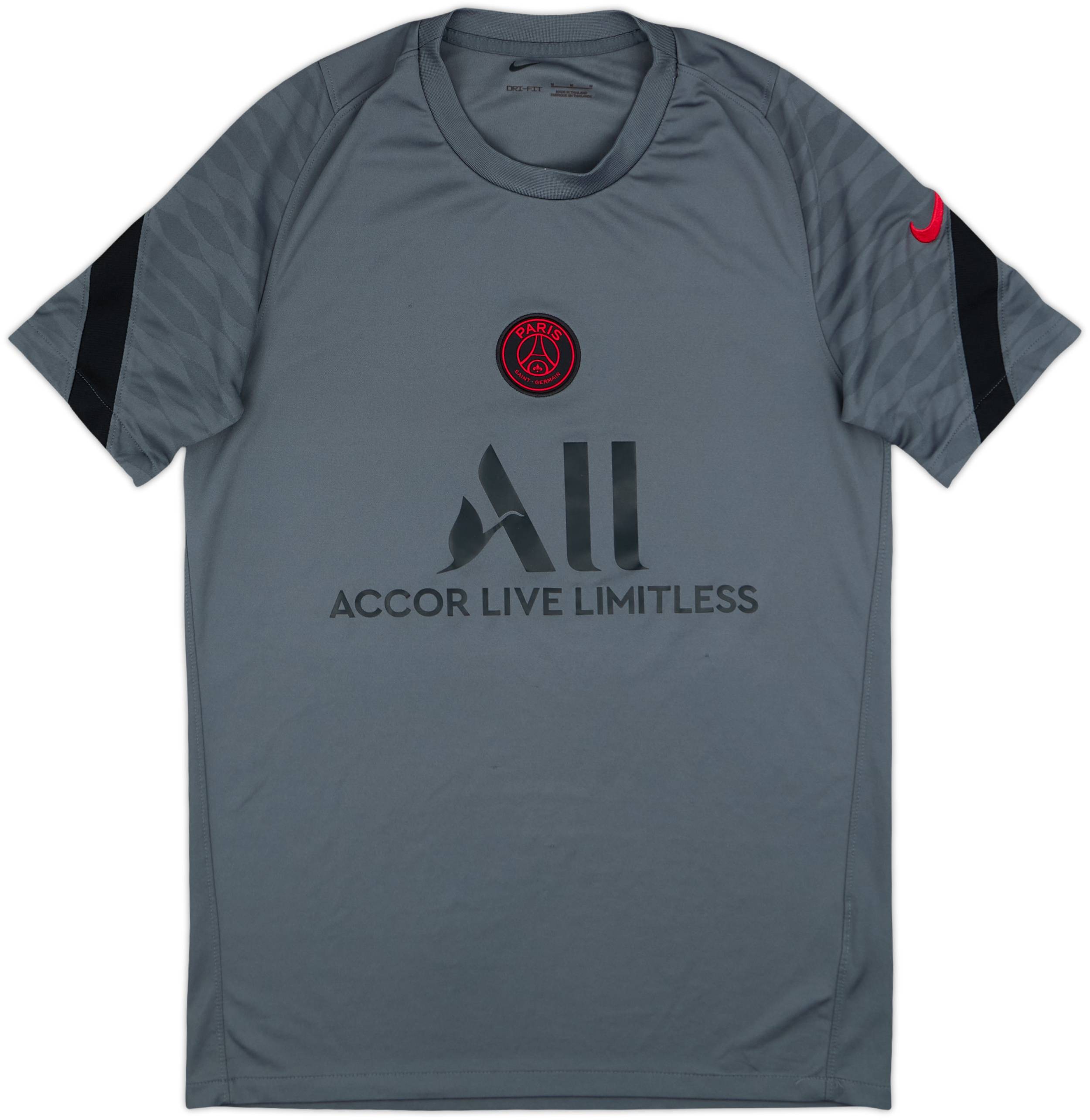 2021-22 Paris Saint-Germain Nike Training Shirts - 8/10 - (M)