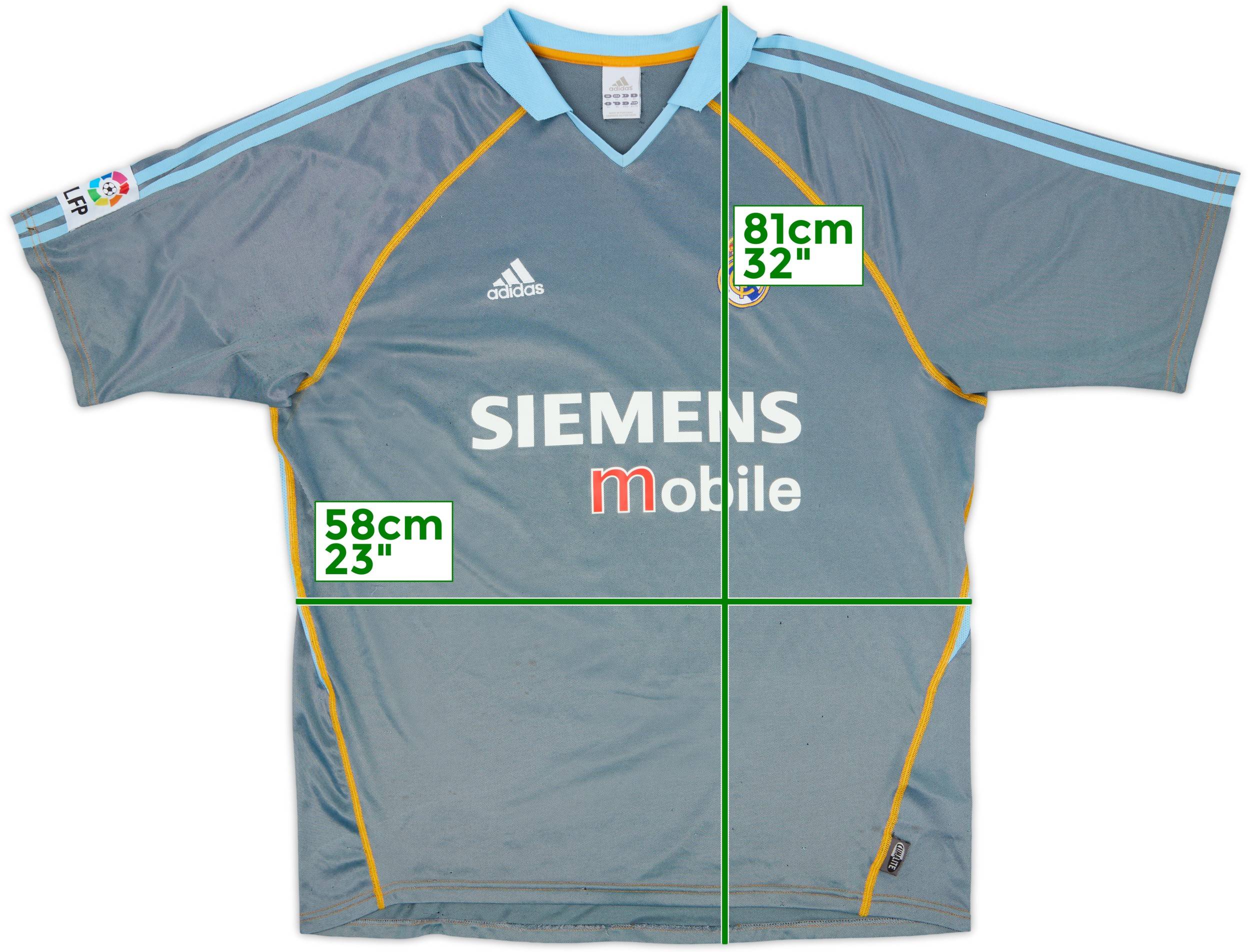 2003-04 Real Madrid Third Shirt - 5/10 - (XL)