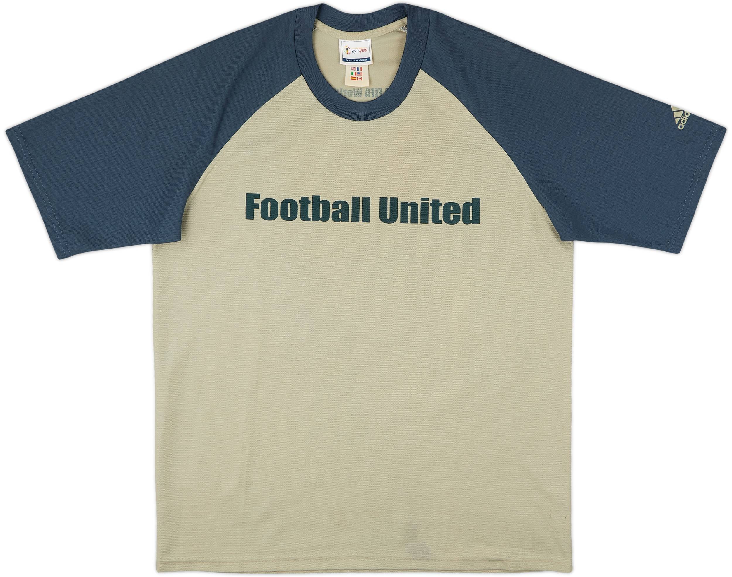 2002 World Cup adidas 'Football United' Graphic Tee - 8/10 - (M)