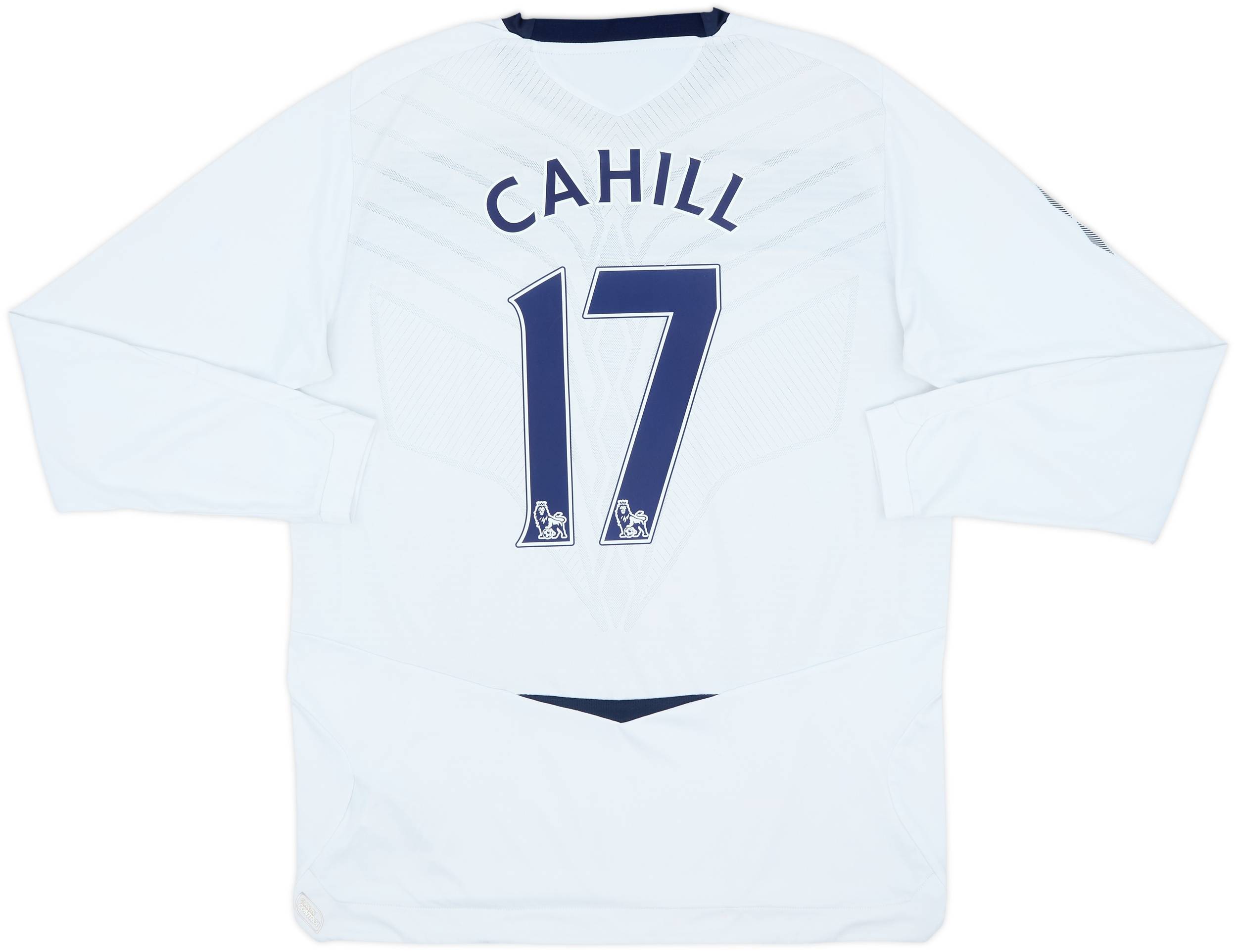 2008-09 Everton Away L/S Shirt Cahill #17 - 7/10 - (L)