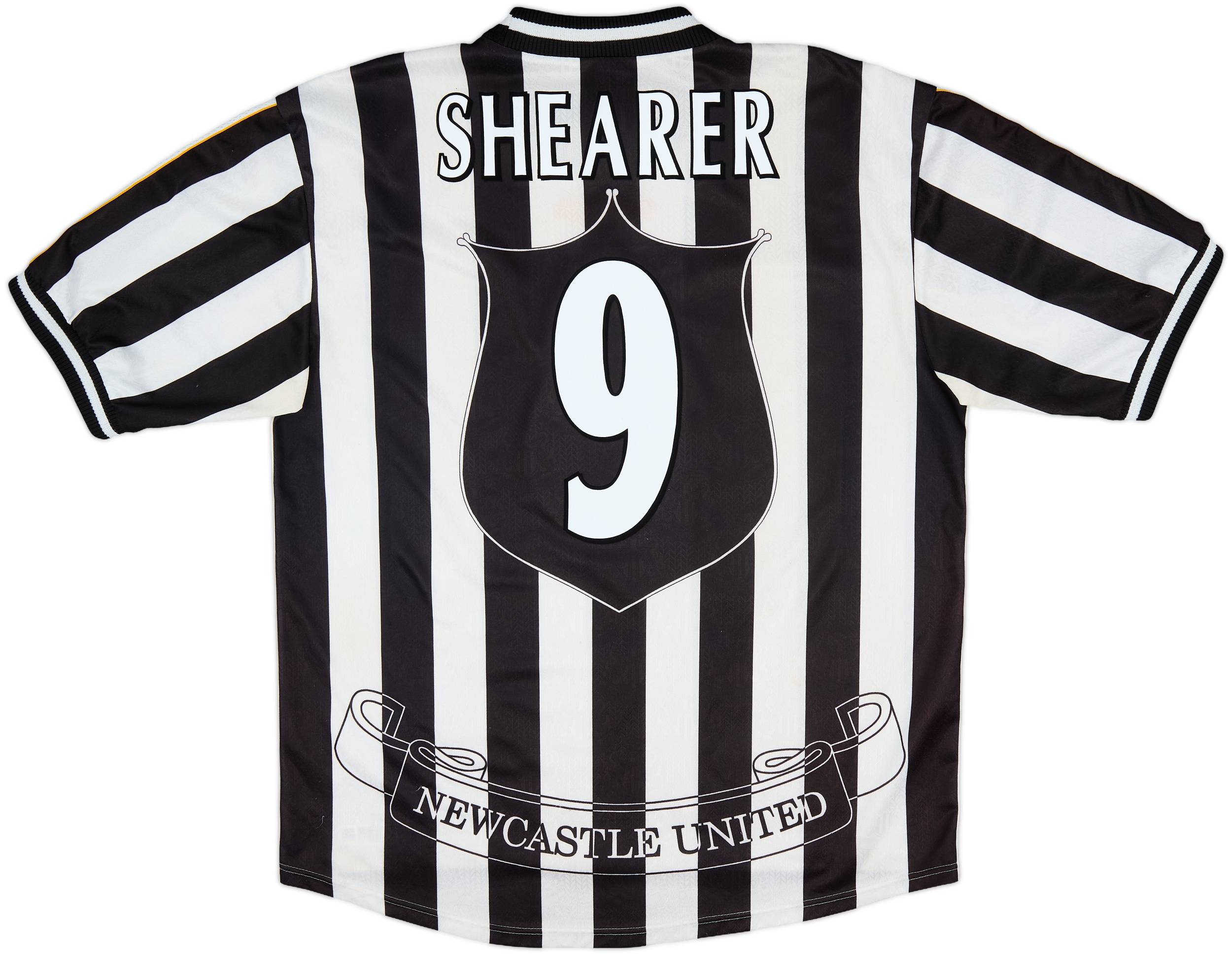 1997-99 Newcastle Home Shirt Shearer #9 - 6/10 - (XL)