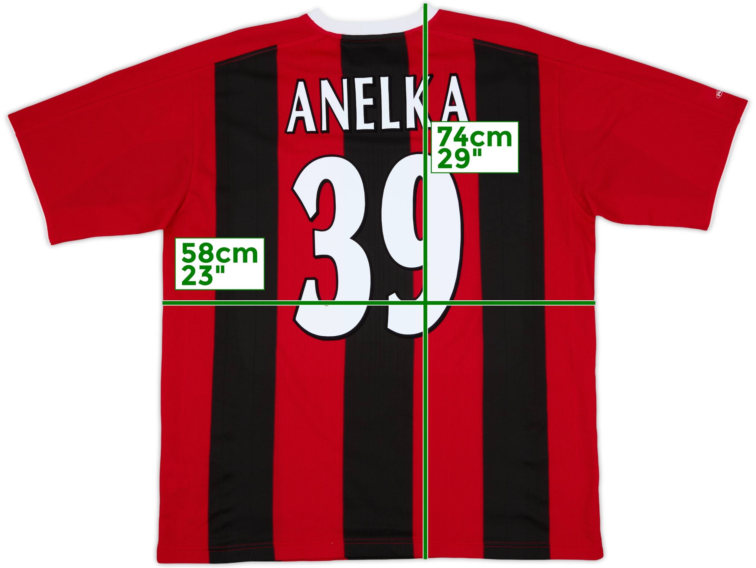 2003-04 Manchester City Away Shirt Anelka #39 - 8/10 - (L)