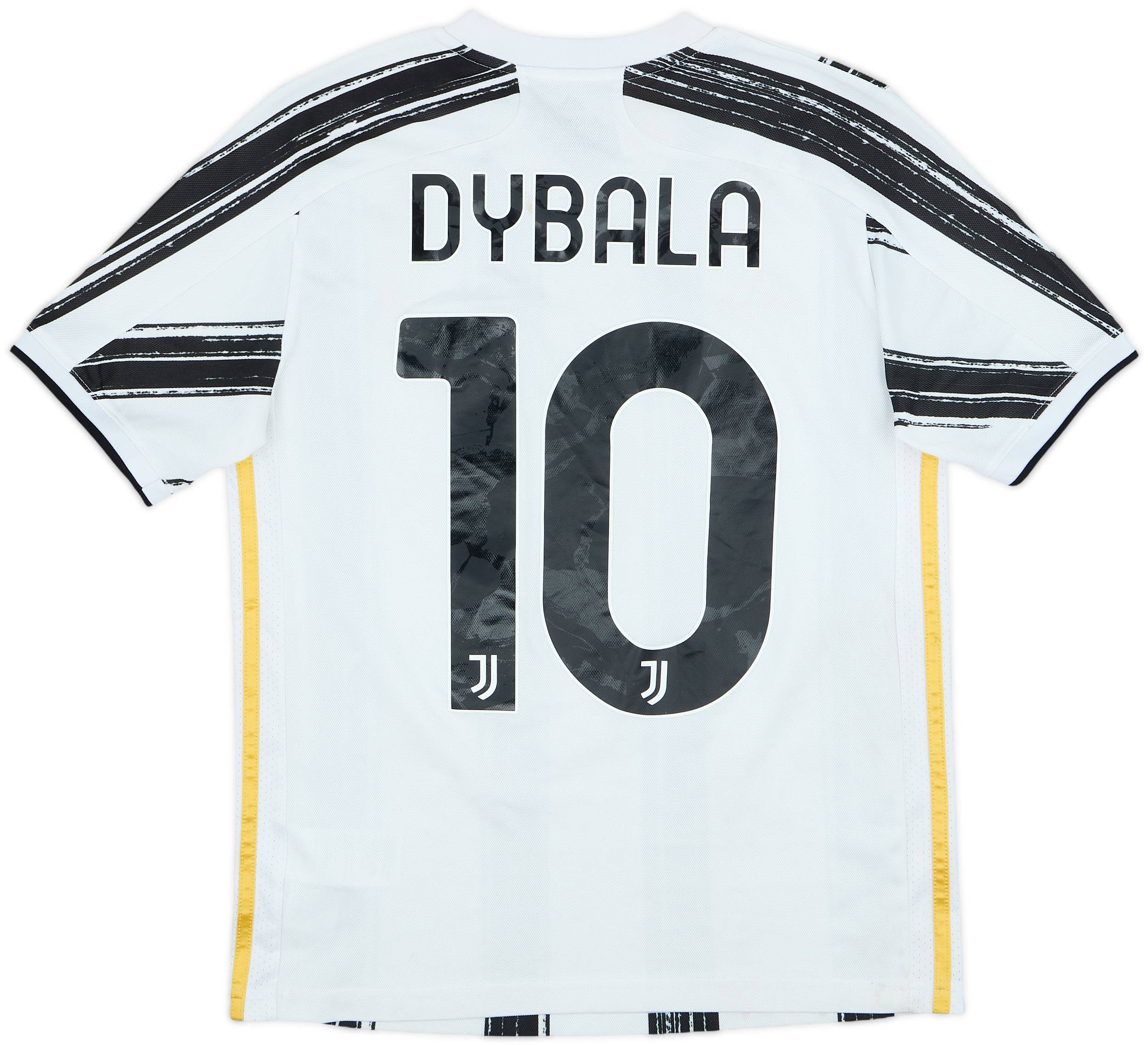 2020-21 Juventus Home Shirt Dybala #10 - 5/10 - (L.Boys)