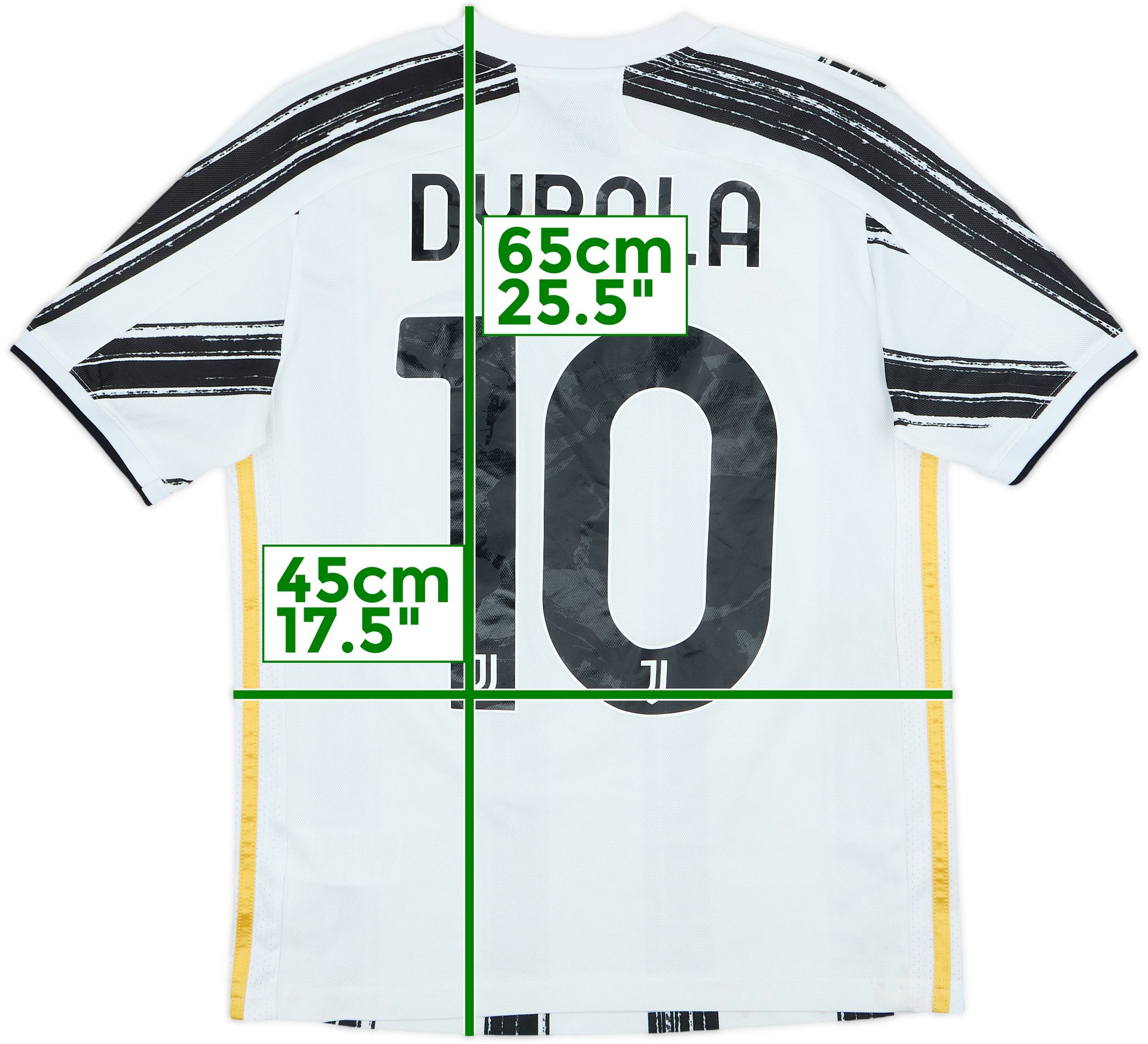 2020-21 Juventus Home Shirt Dybala #10 - 5/10 - (L.Boys)