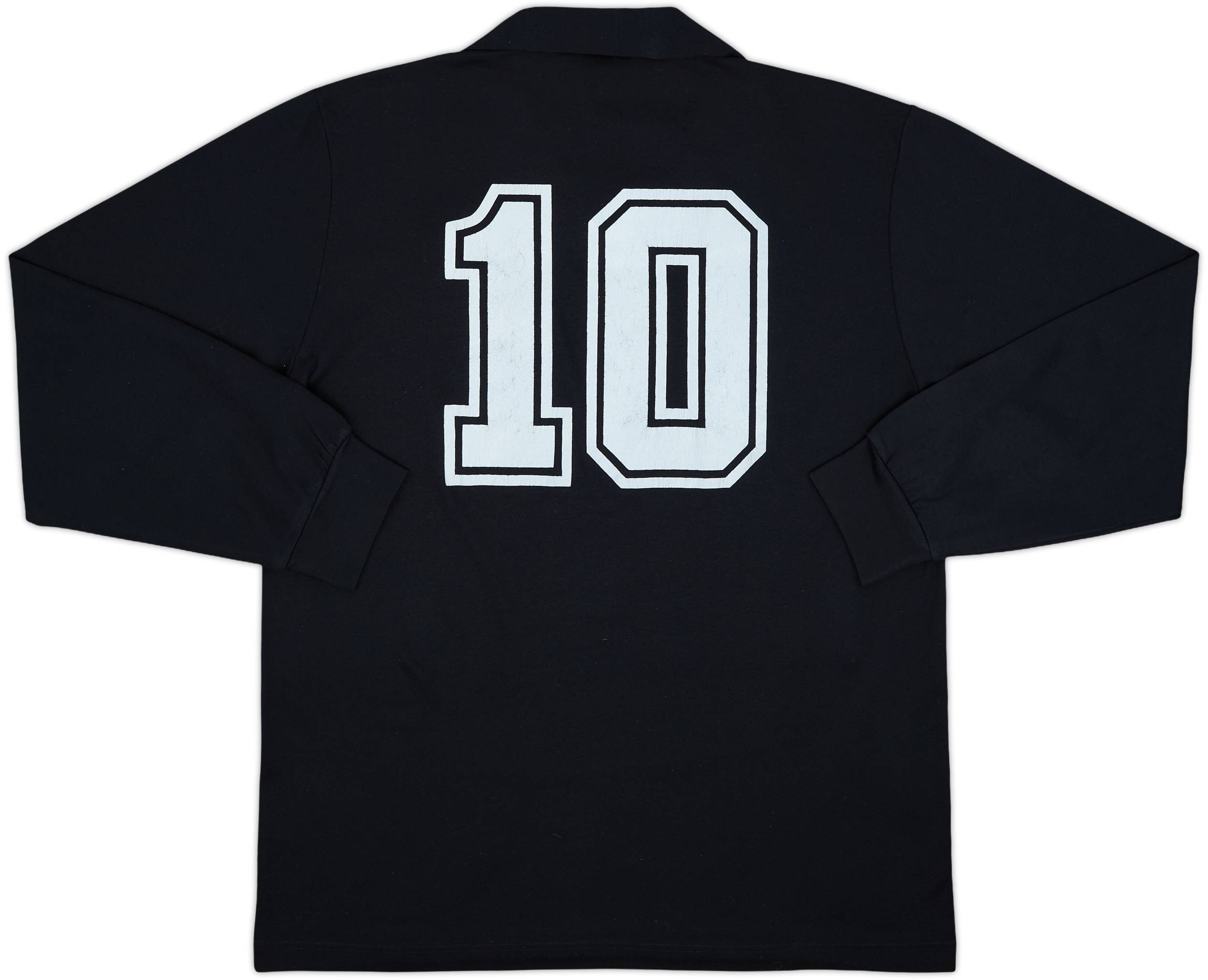 1990-91 Juventus Away L/S Shirt #10 - 7/10 - (XL)