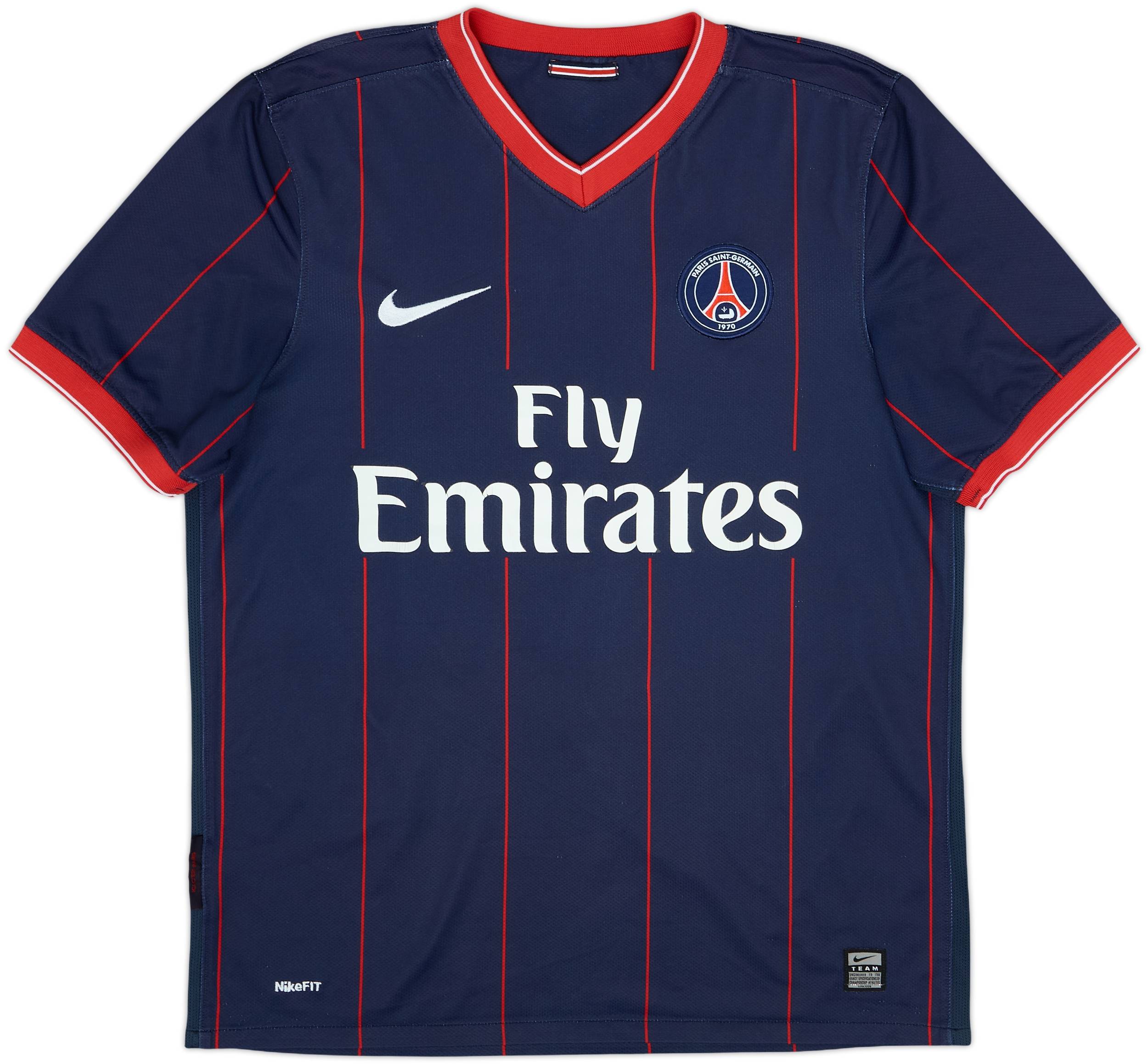 2009-10 Paris Saint-Germain Home Shirt Makelele #4 - 7/10 - (M)