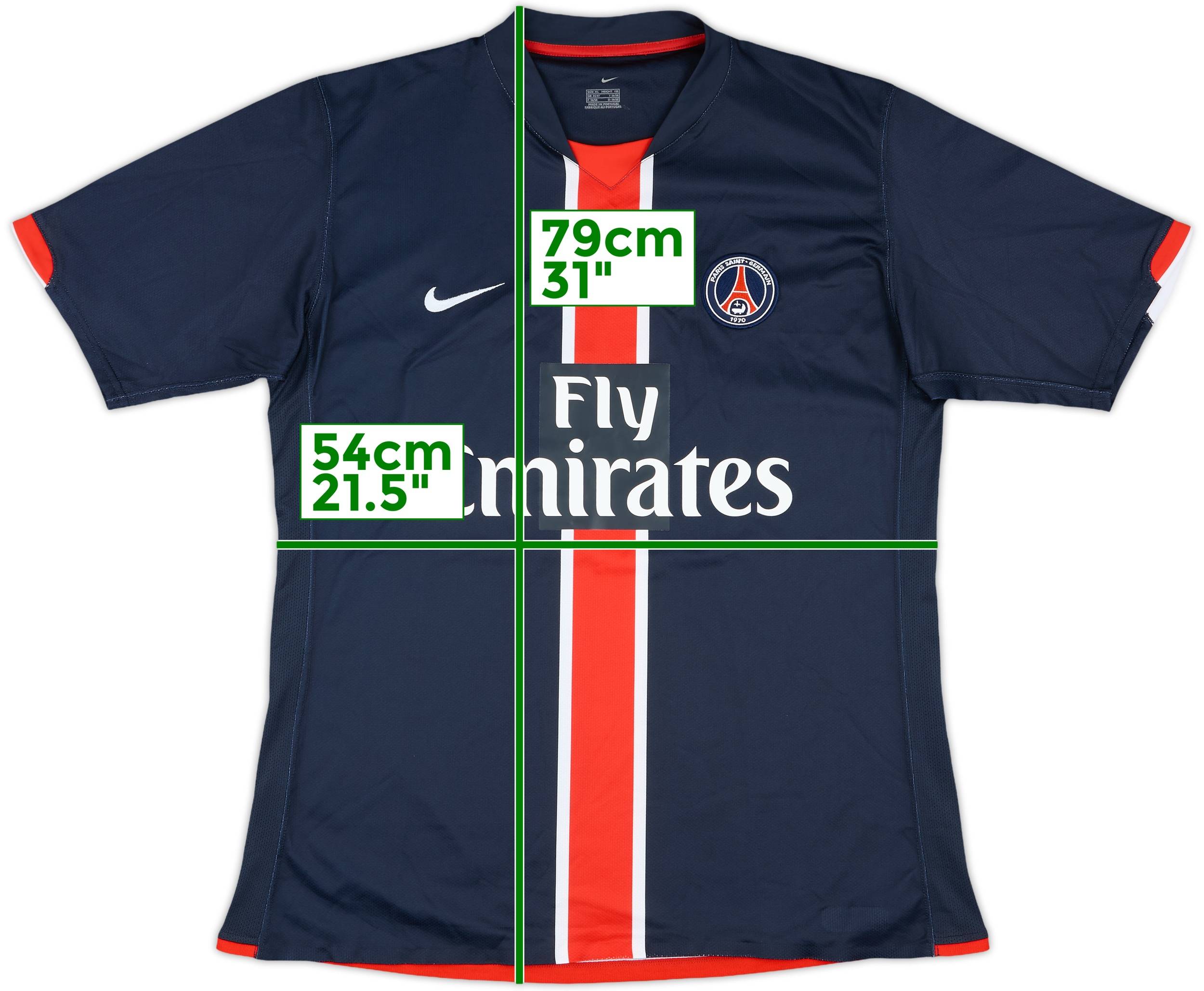 2006-07 Paris Saint-Germain Home Shirt - 8/10 - (XL)