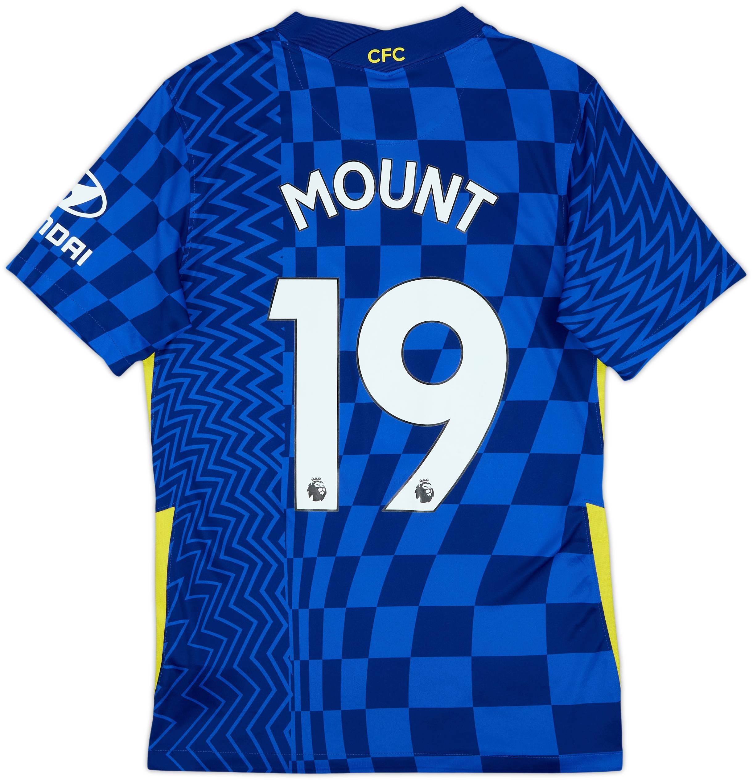 2021-22 Chelsea Home Shirt Mount #19 - 6/10 - (S)