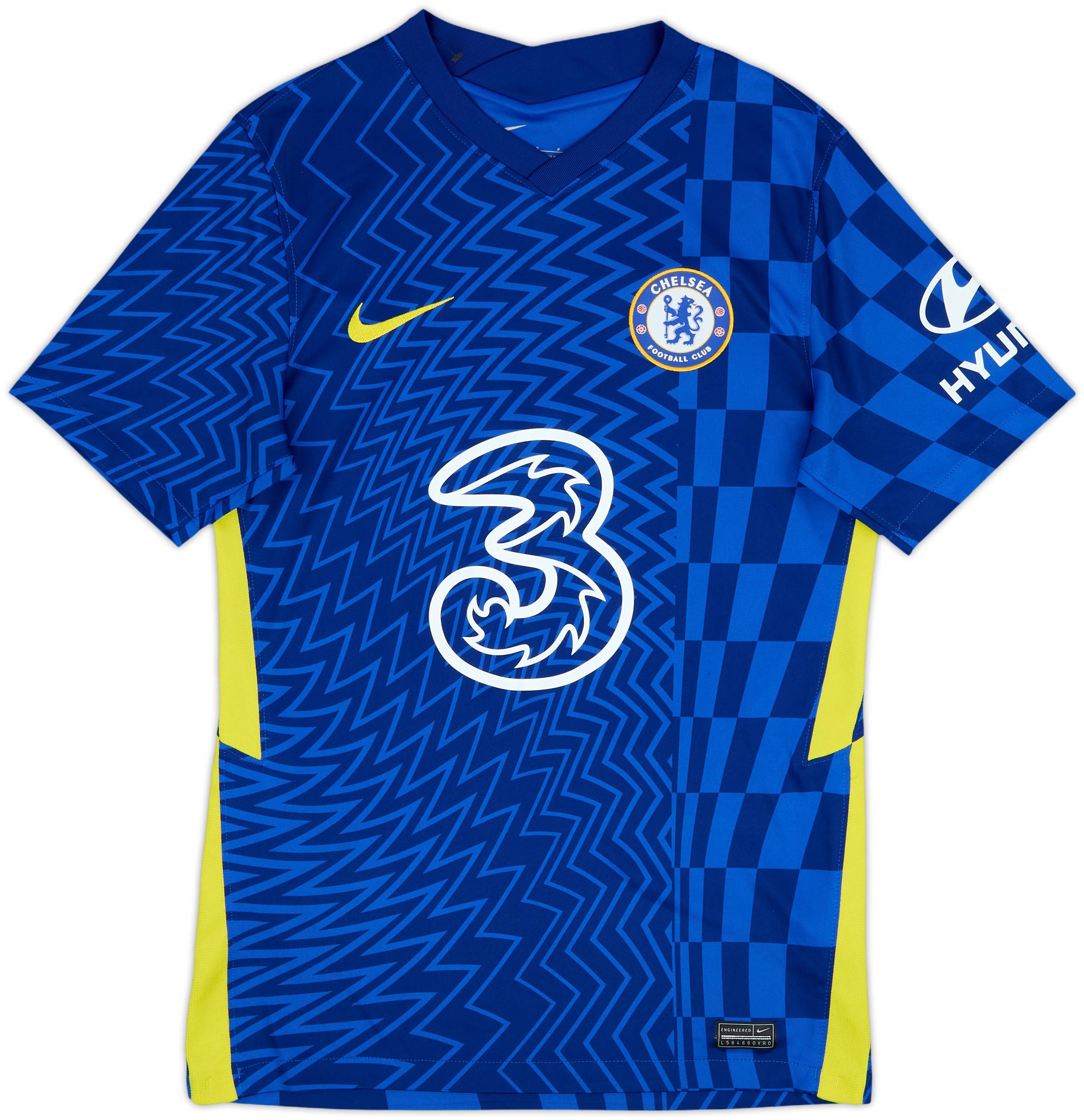 Chelsea FC MOUNT マウント　Sサイズ 2021-22 Chelsea Home Shirt Mount #19 - 6/10 - (S)